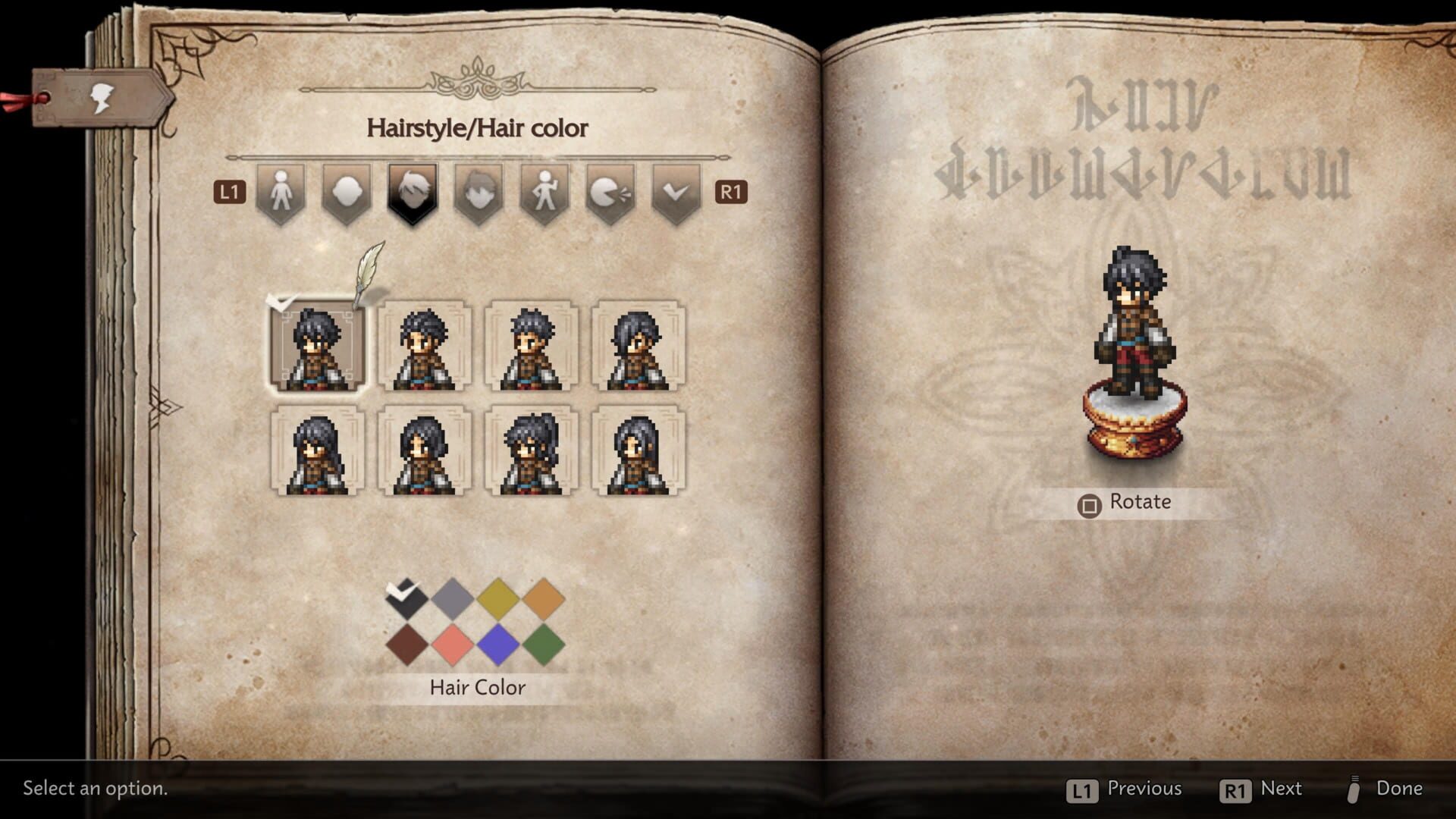 Screenshot for Octopath Traveler 0