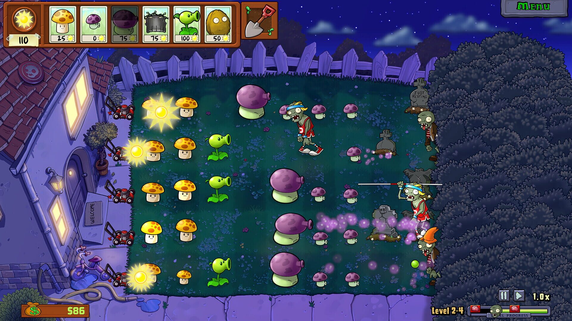 Screenshot for Plants vs. Zombies: Replanted