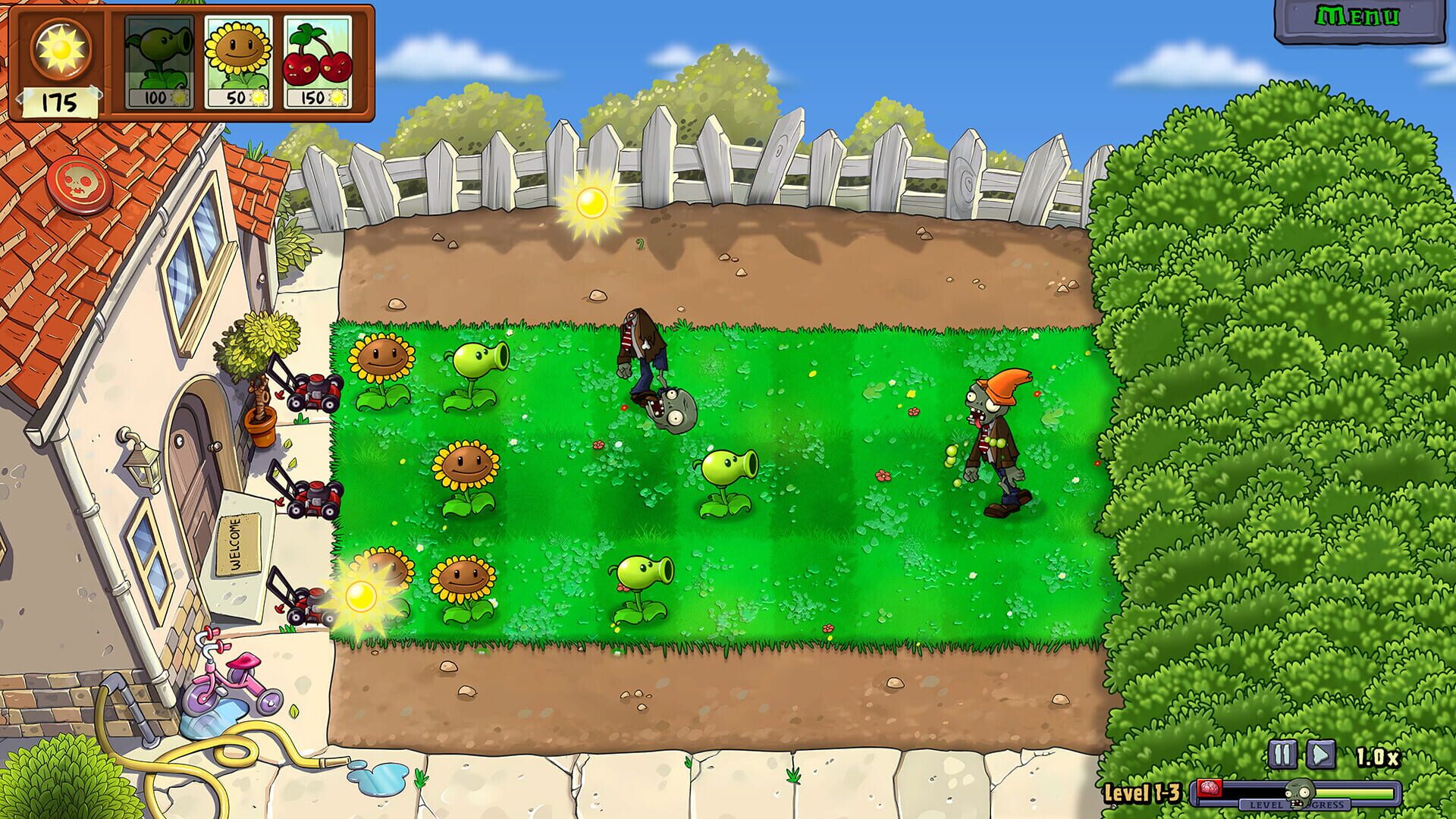 Screenshot for Plants vs. Zombies: Replanted