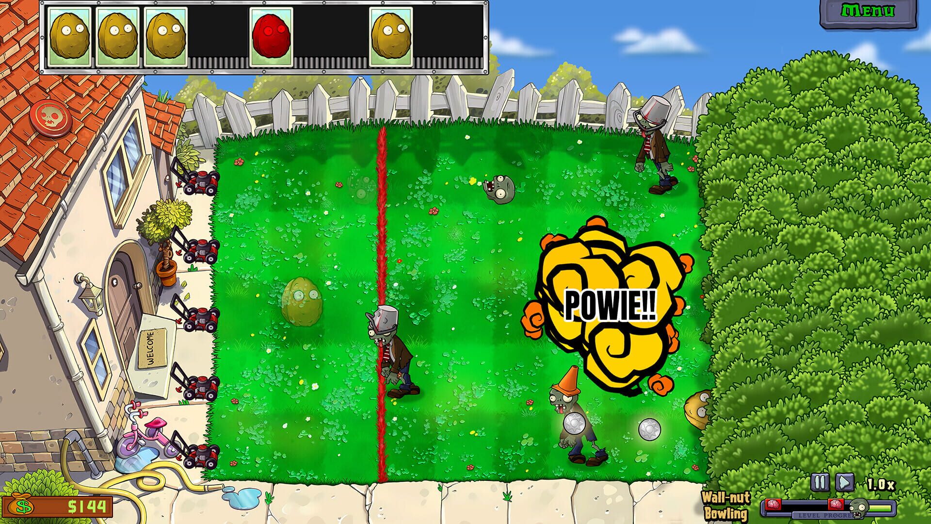 Screenshot for Plants vs. Zombies: Replanted