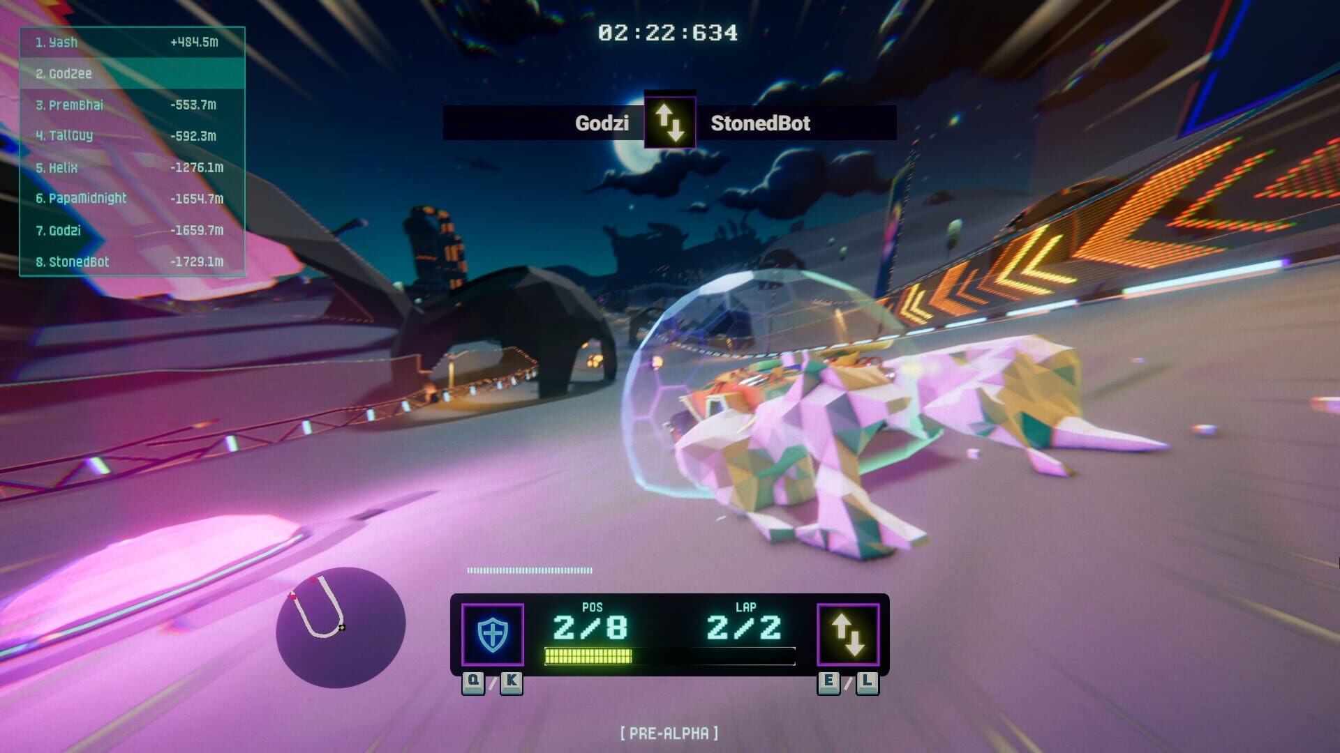 Screenshot for Cosmic Race: Galactic Showdown