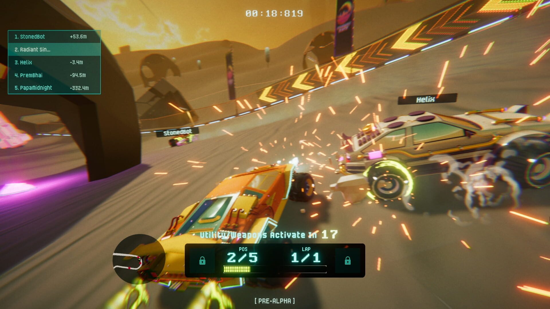 Screenshot for Cosmic Race: Galactic Showdown
