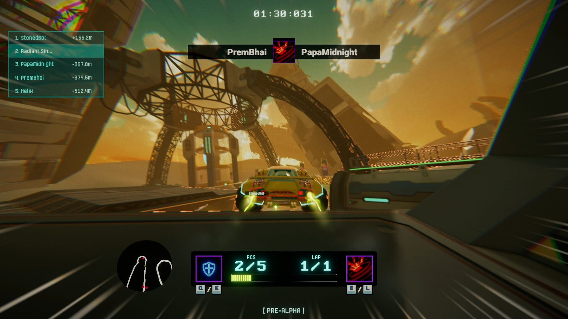 Screenshot for Cosmic Race: Galactic Showdown