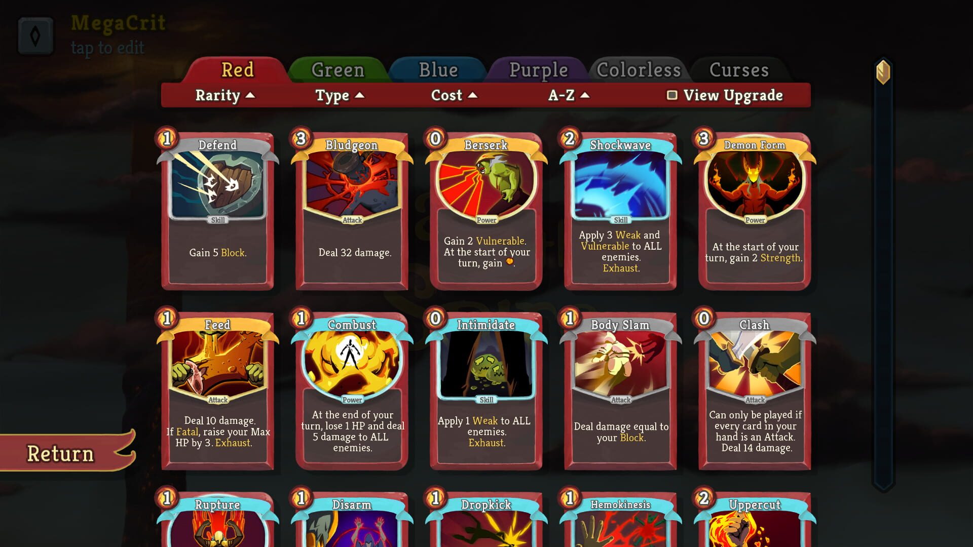 Screenshot for Slay the Spire
