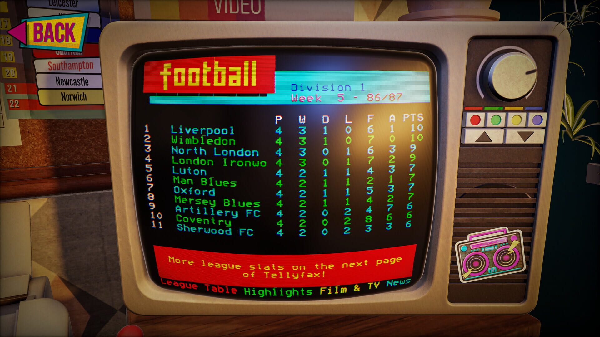 Screenshot for Nutmeg!