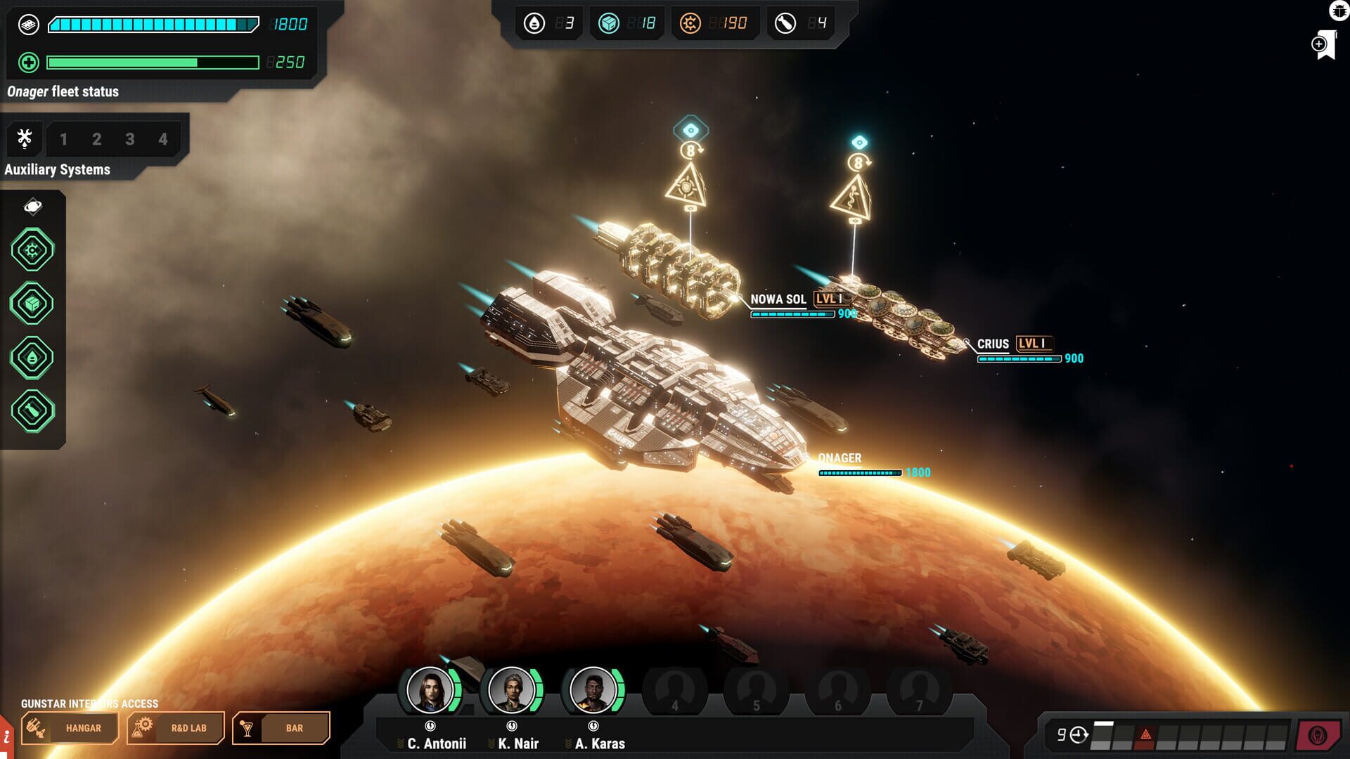 Screenshot for Battlestar Galactica: Scattered Hopes