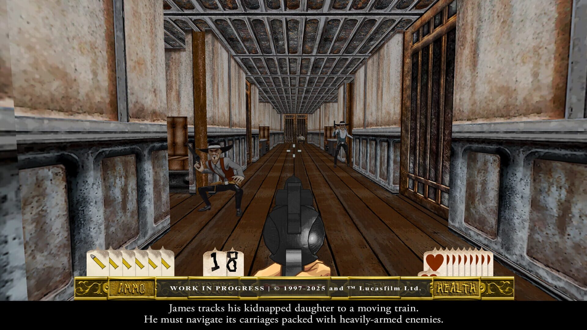 Screenshot for Outlaws + Handful of Missions: Remastered