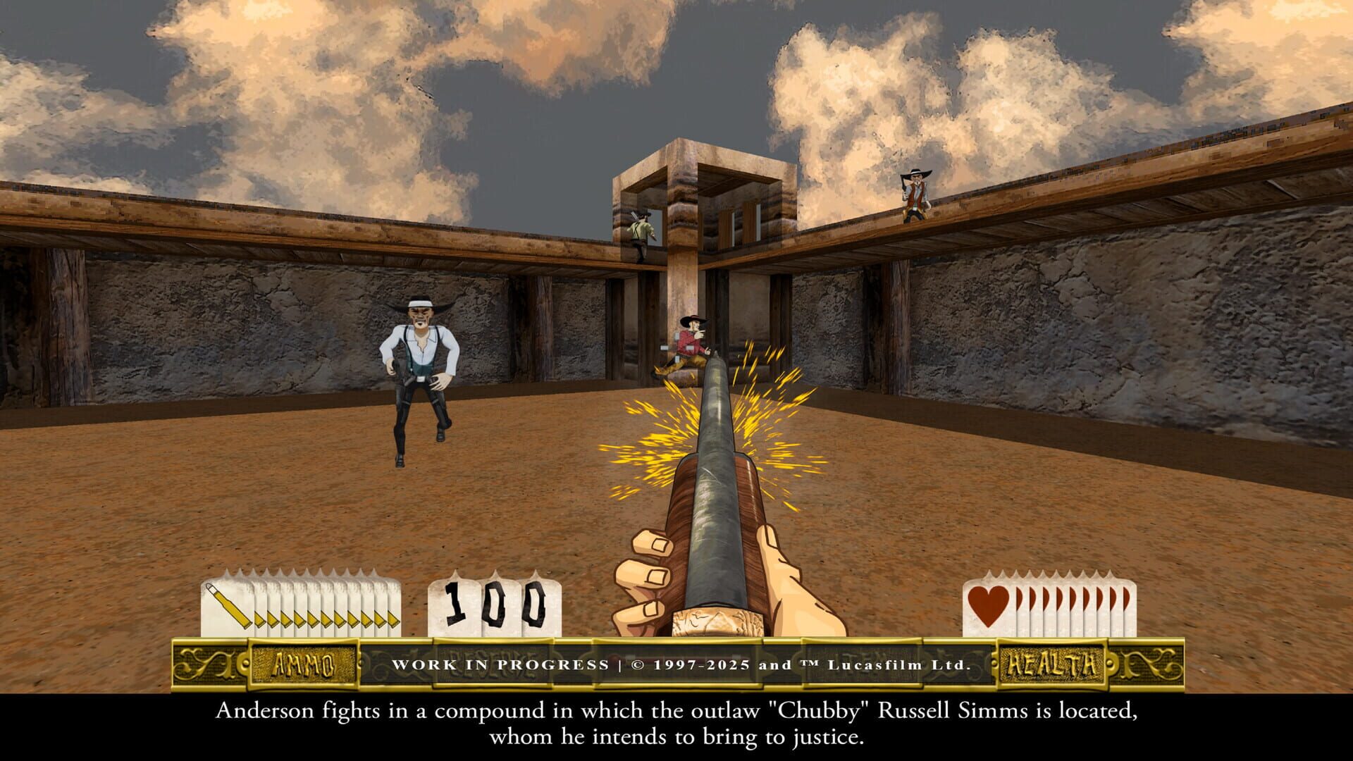 Screenshot for Outlaws + Handful of Missions: Remastered
