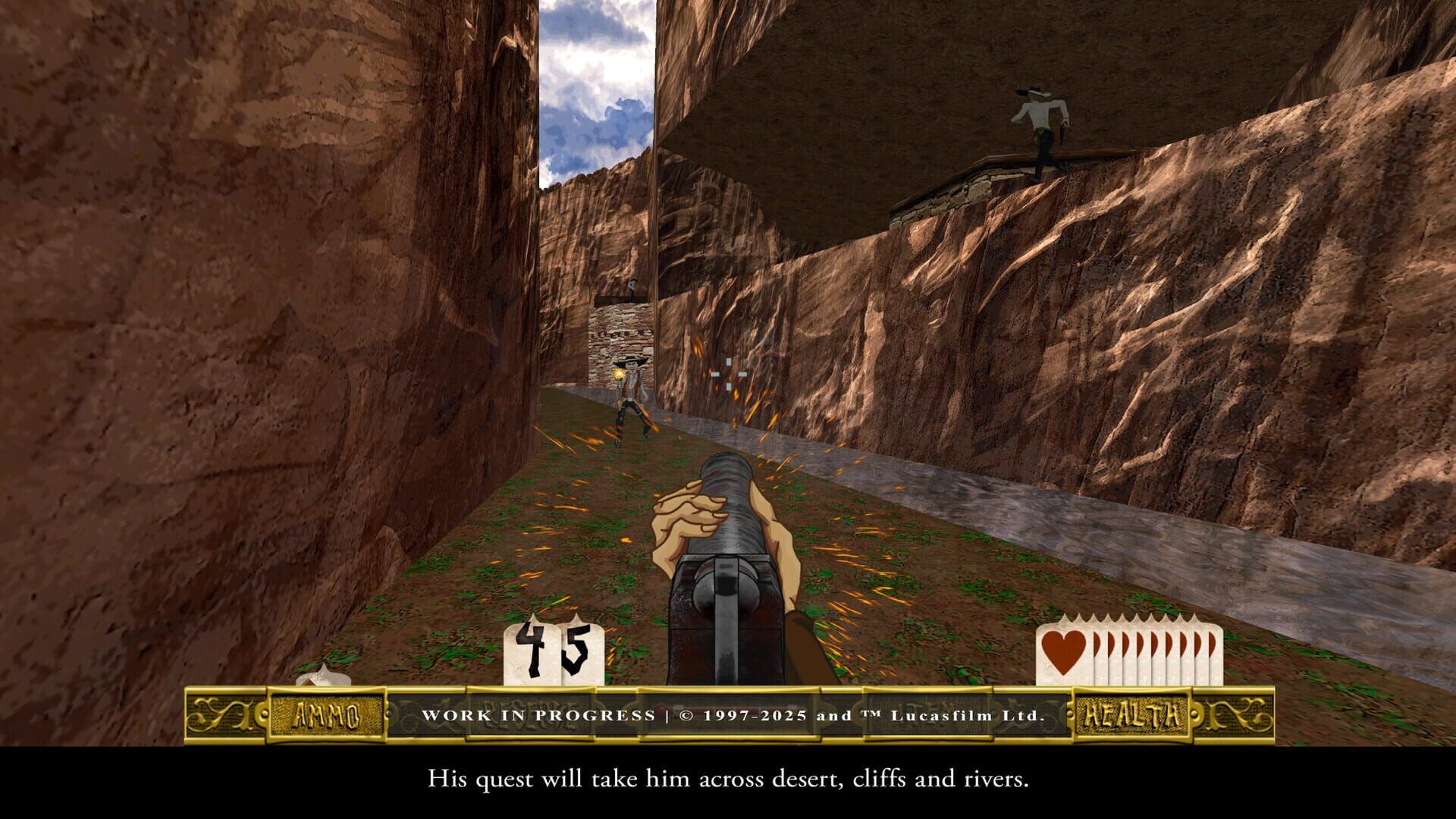 Screenshot for Outlaws + Handful of Missions: Remastered