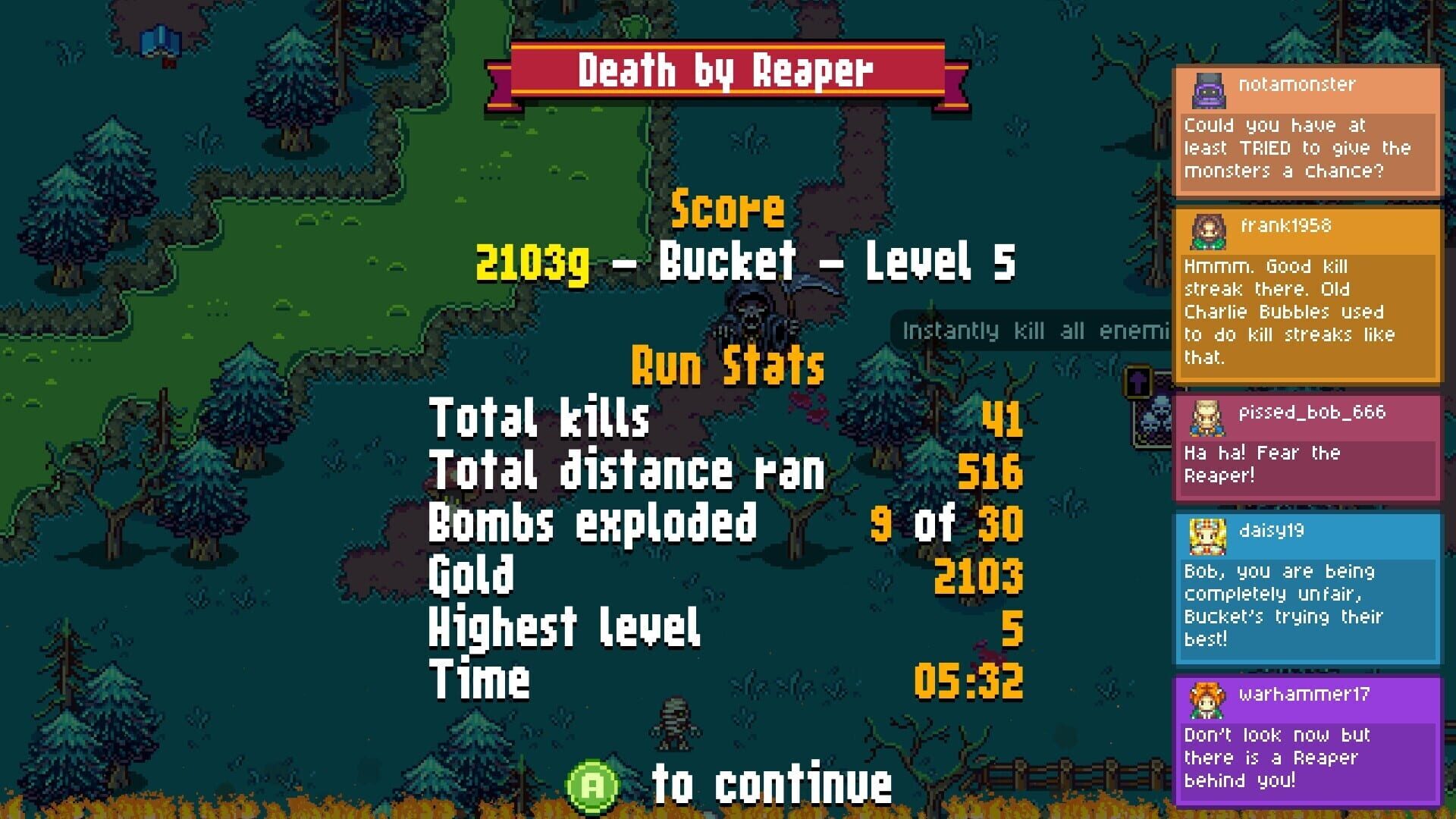 Screenshot for Death by Scrolling