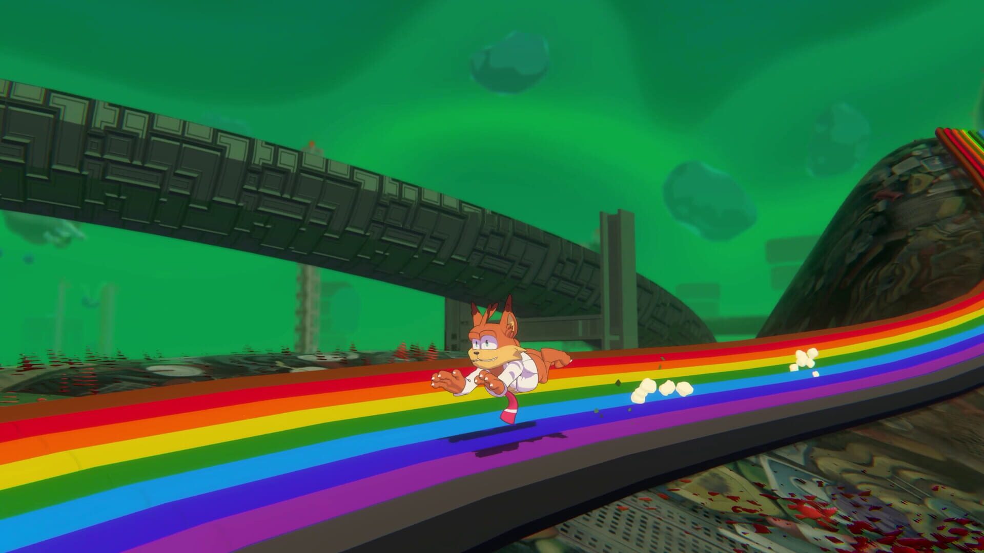 Screenshot for Bubsy 4D