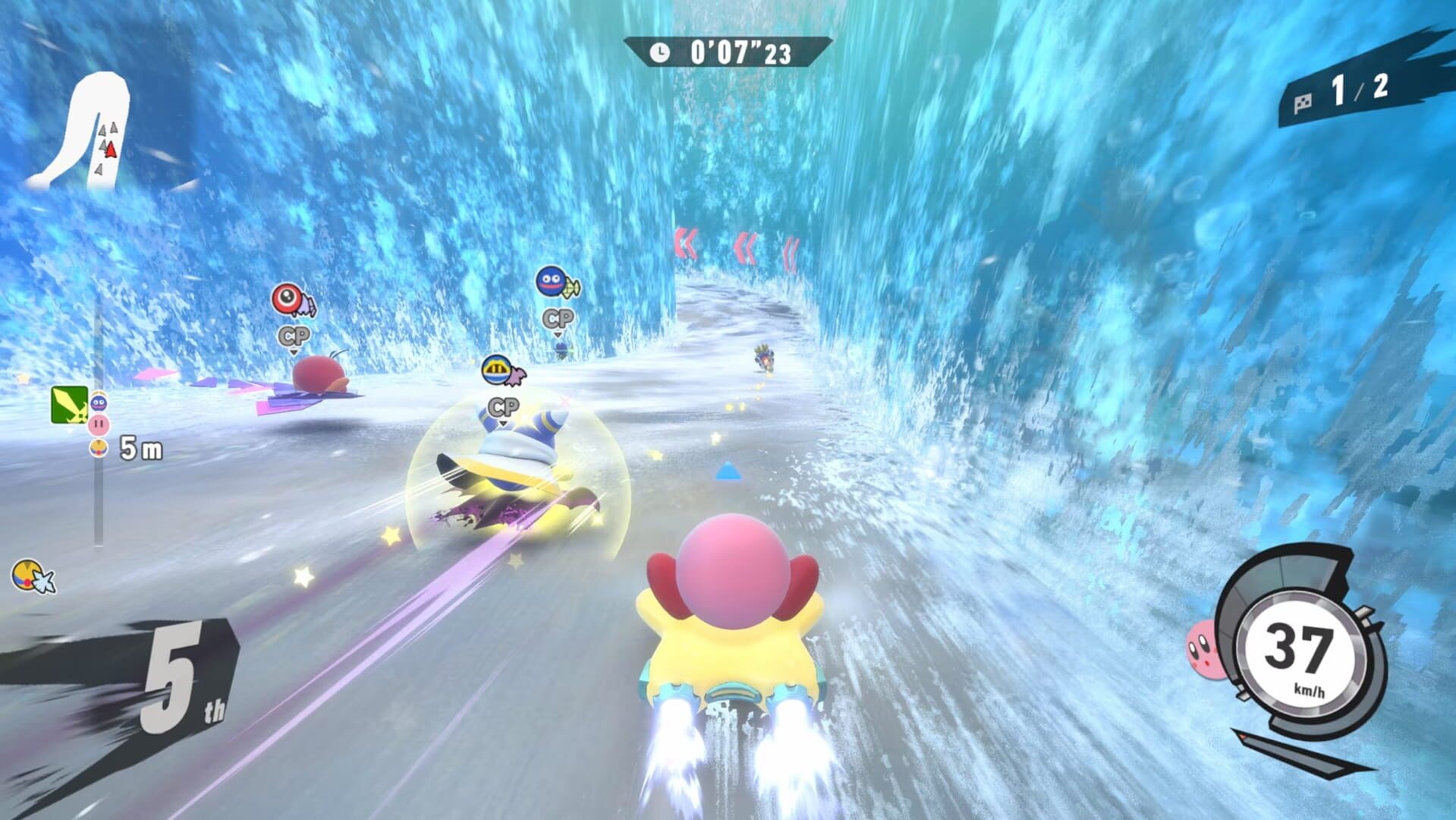 Screenshot for Kirby Air Riders