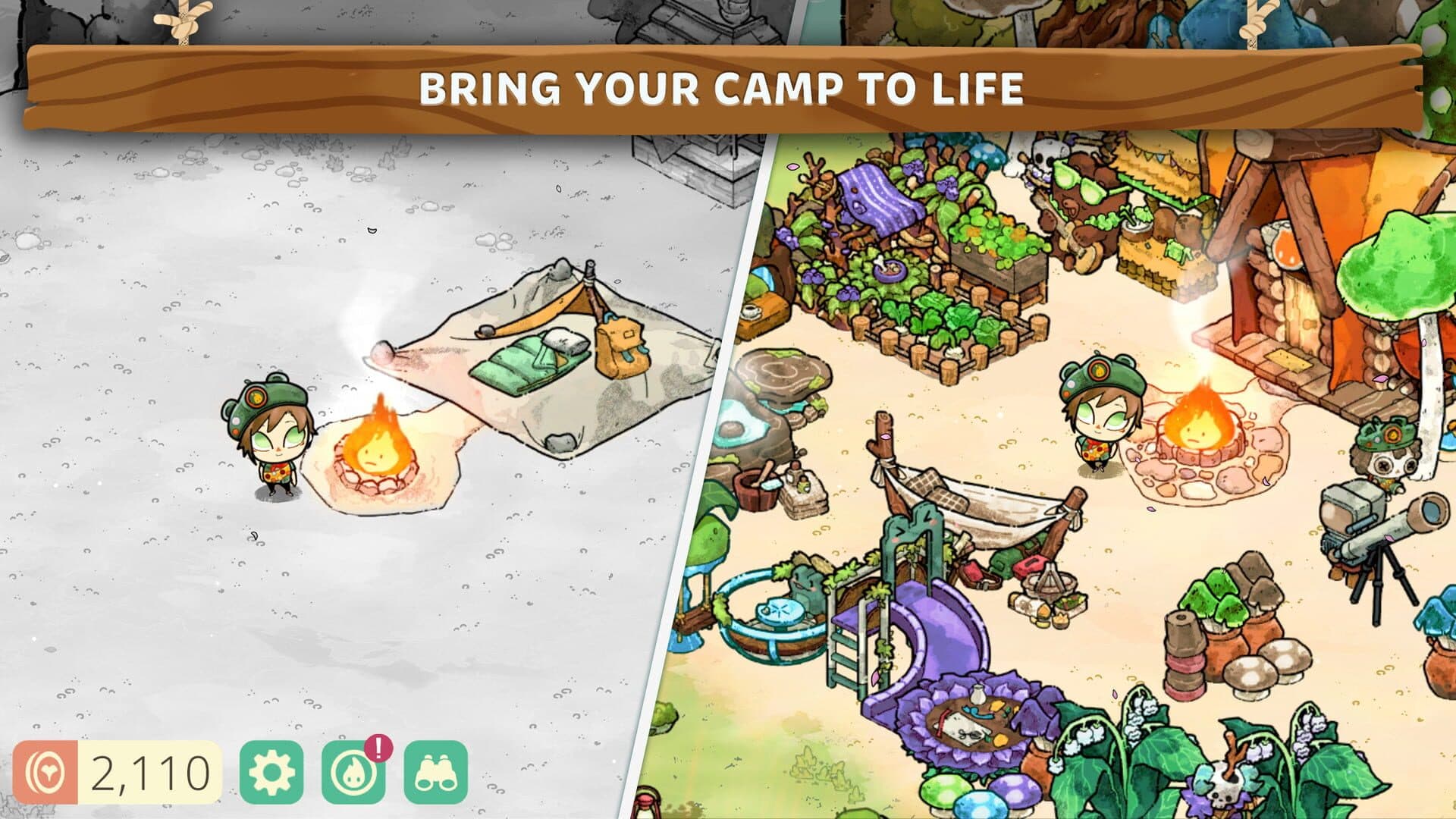 Screenshot for Cozy Grove: Camp Spirit