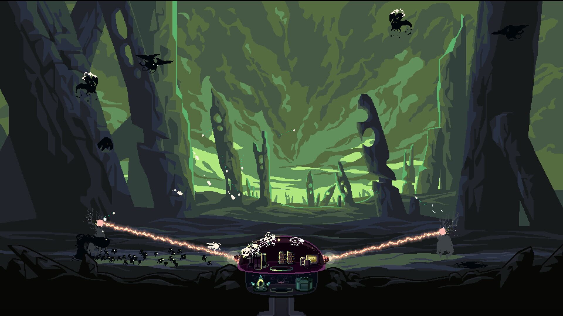 Screenshot for Dome Keeper