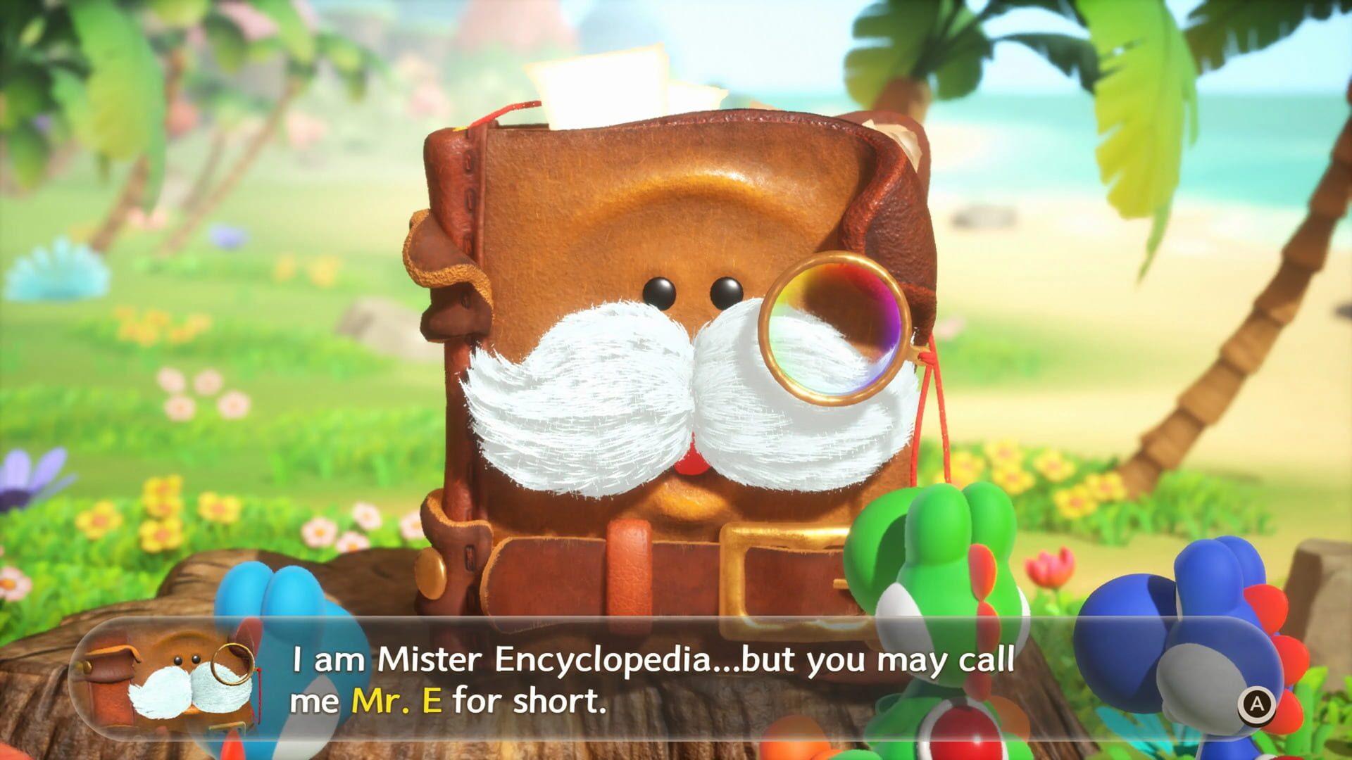 Screenshot for Yoshi and the Mysterious Book