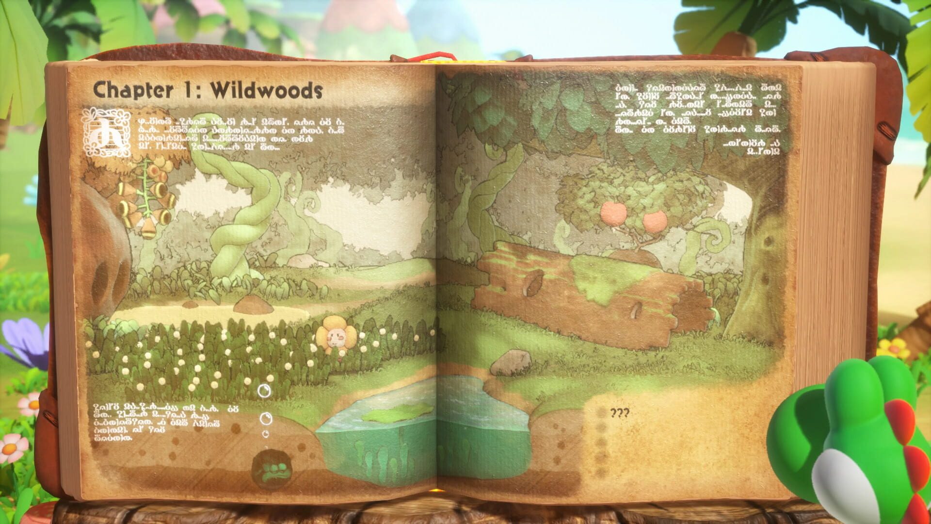 Screenshot for Yoshi and the Mysterious Book