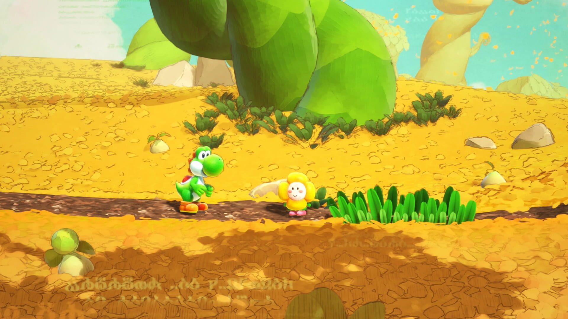 Screenshot for Yoshi and the Mysterious Book
