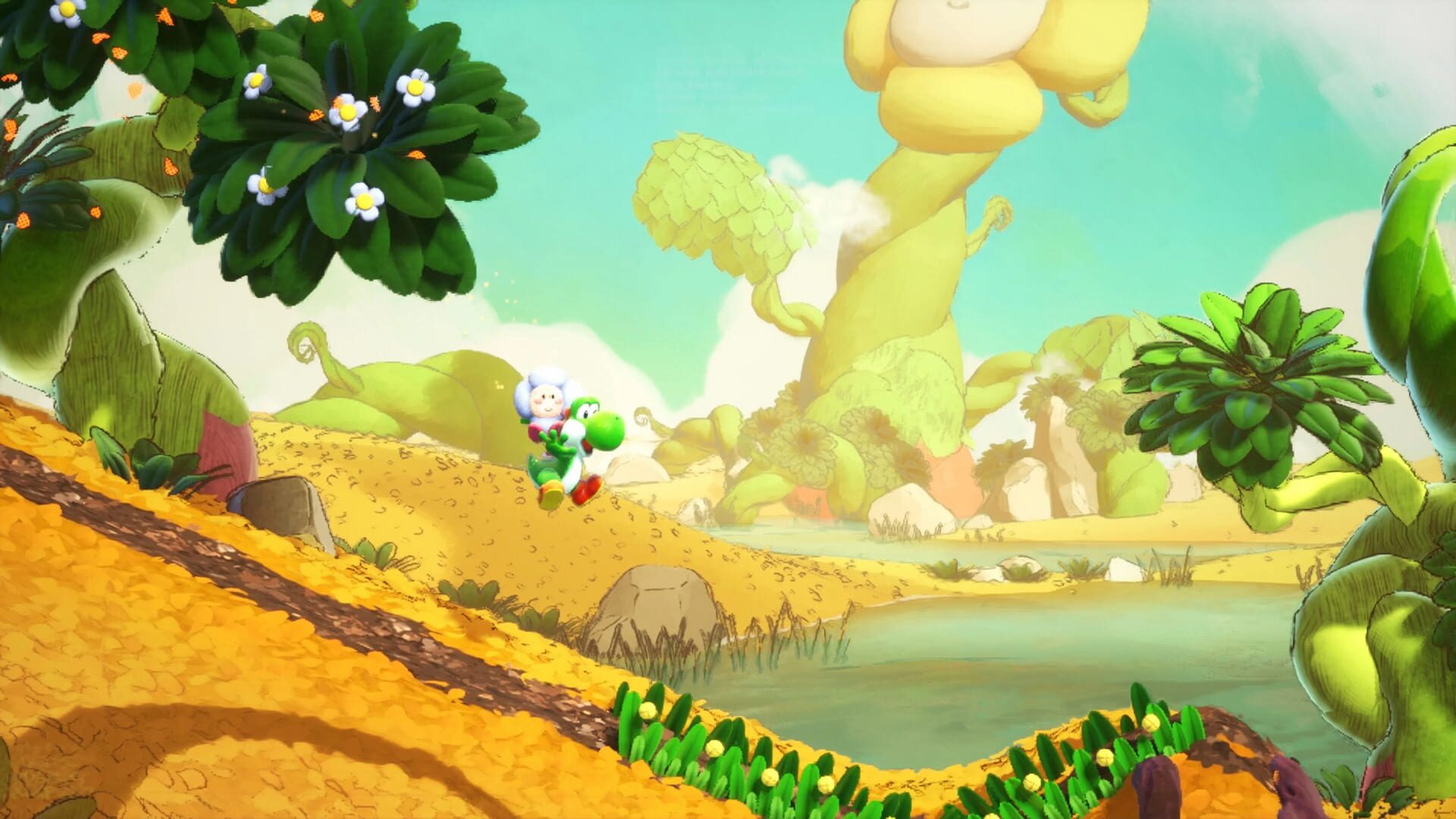 Screenshot for Yoshi and the Mysterious Book
