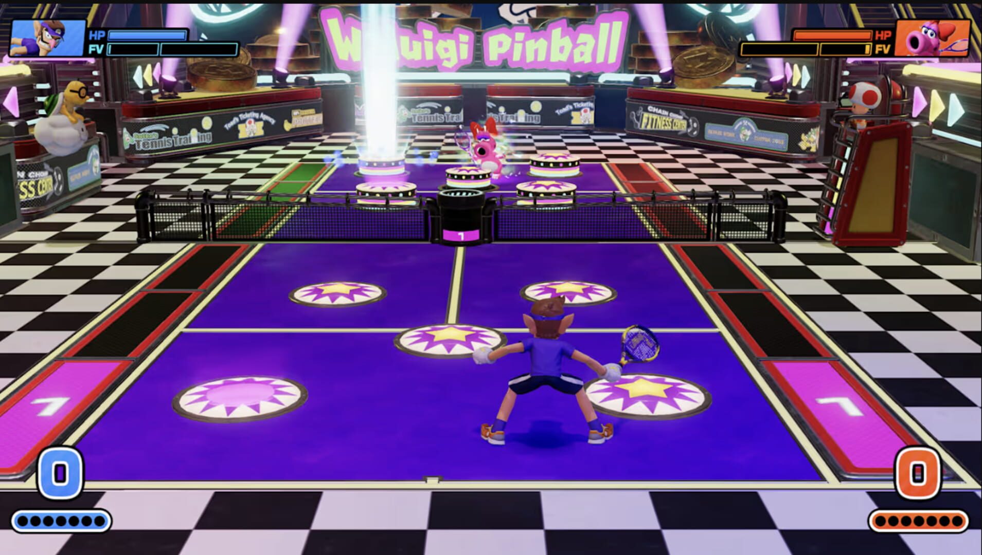 Screenshot for Mario Tennis Fever