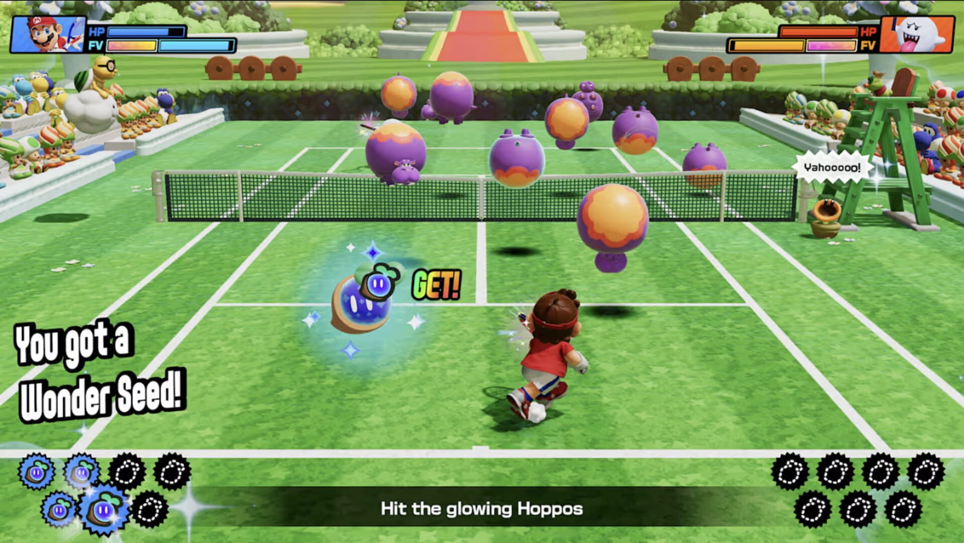 Screenshot for Mario Tennis Fever