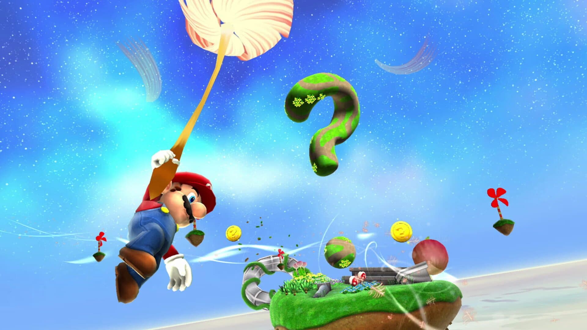 Screenshot for Super Mario Galaxy