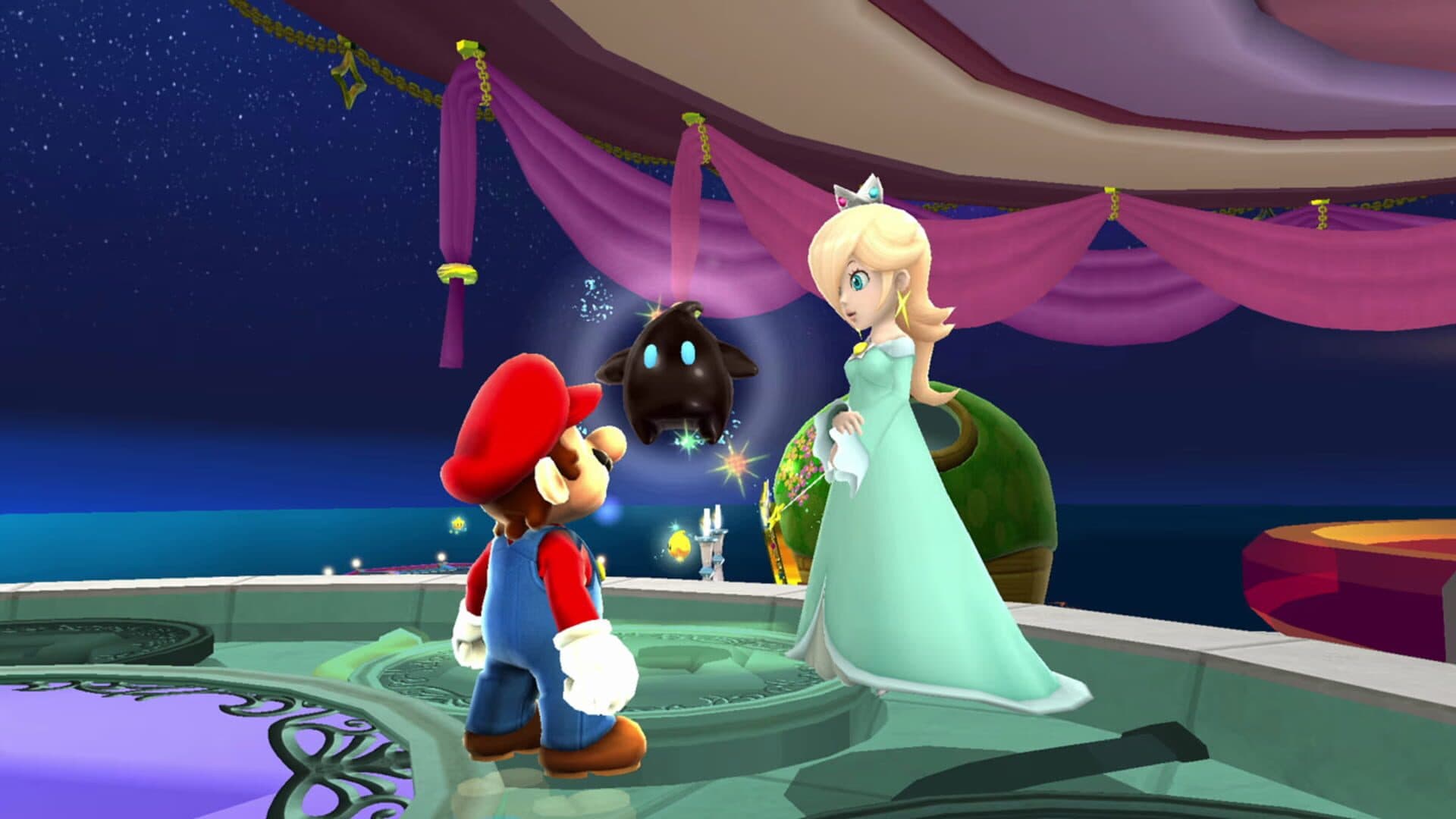 Screenshot for Super Mario Galaxy