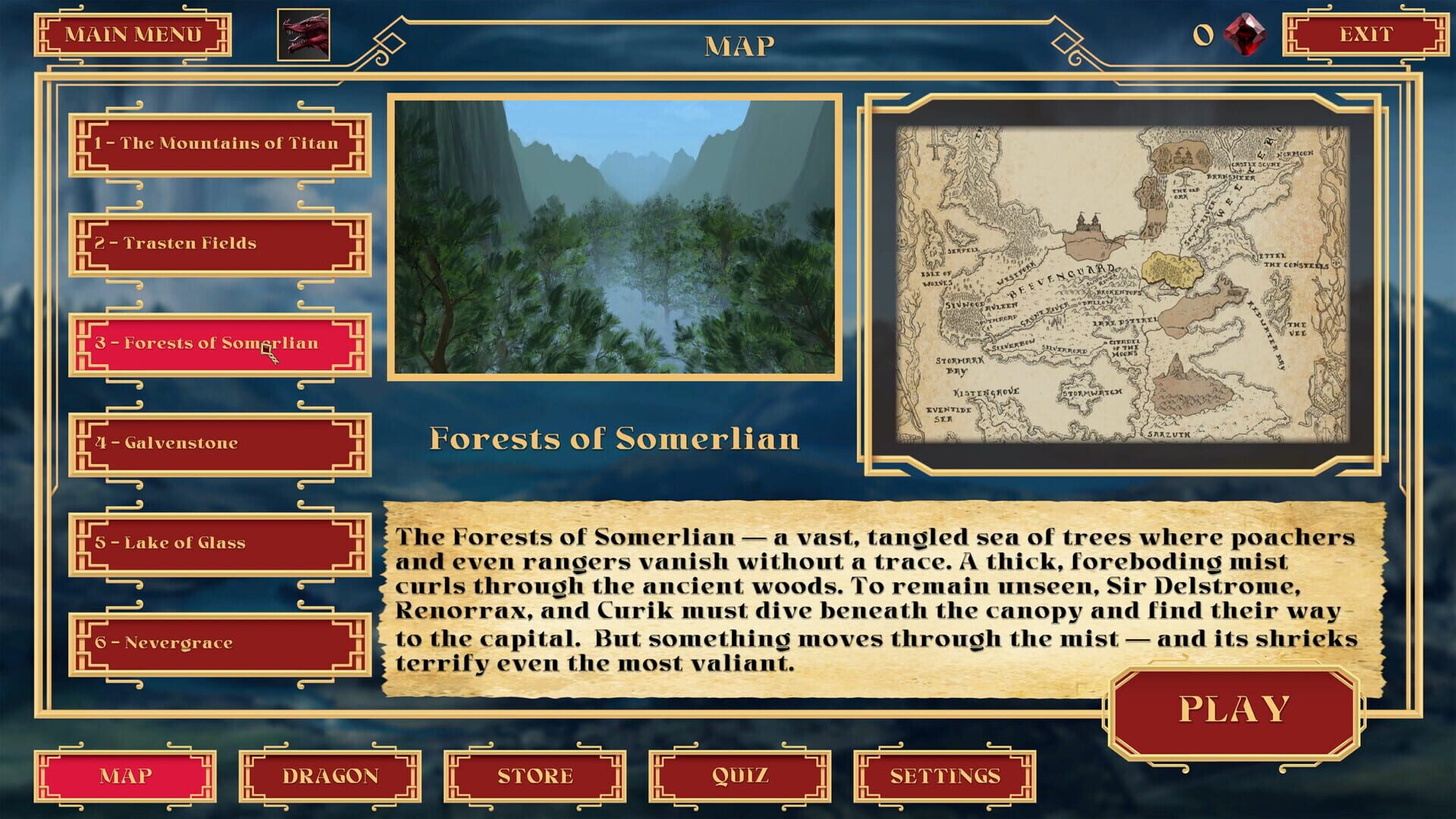 Screenshot for Through Blood and Dragons: Dragon Wars
