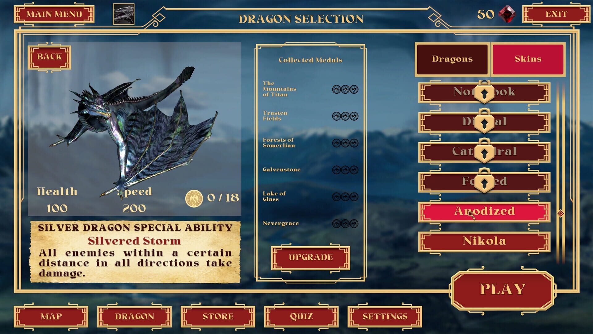 Screenshot for Through Blood and Dragons: Dragon Wars