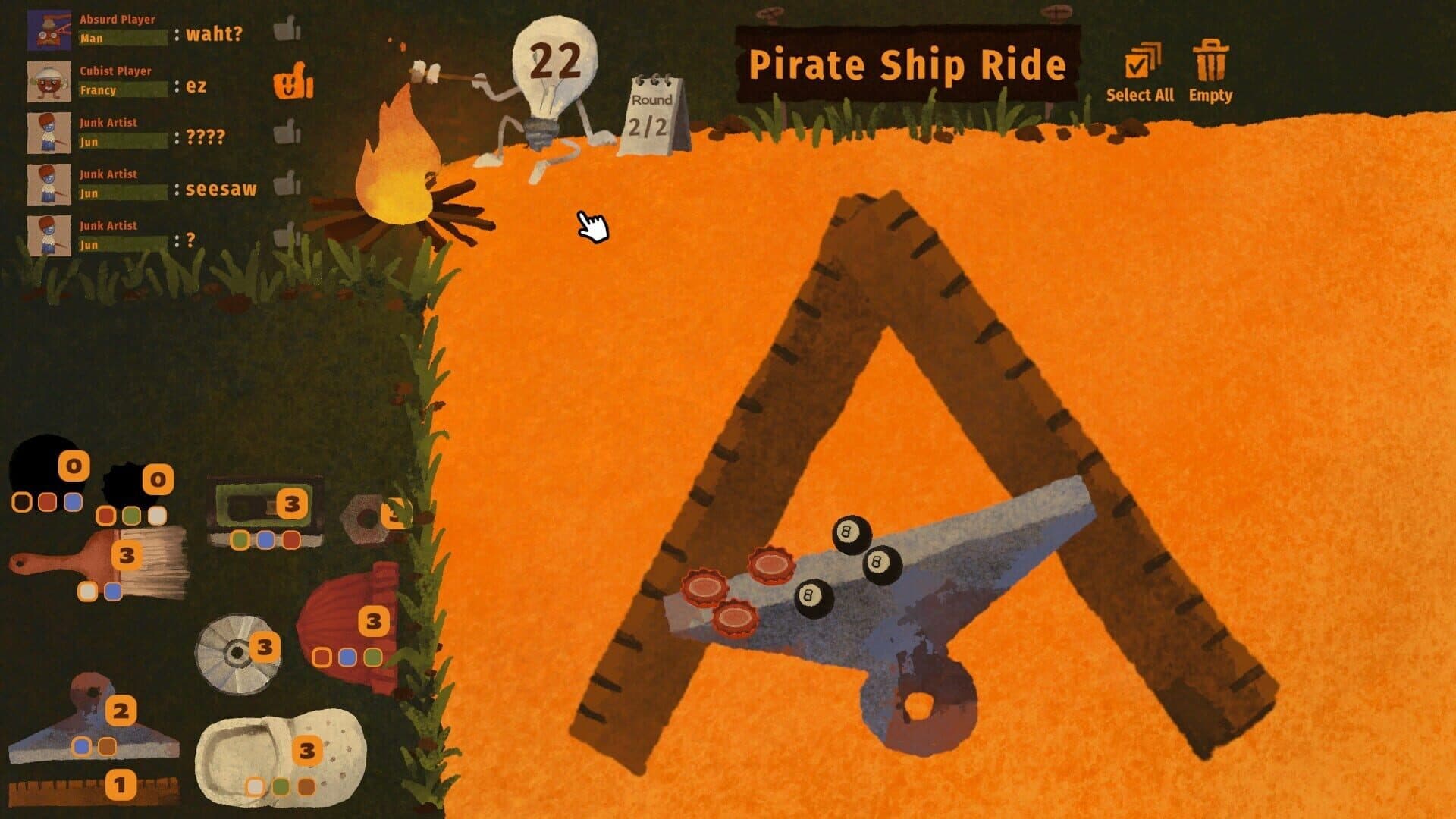 Screenshot for We, Junk Artists