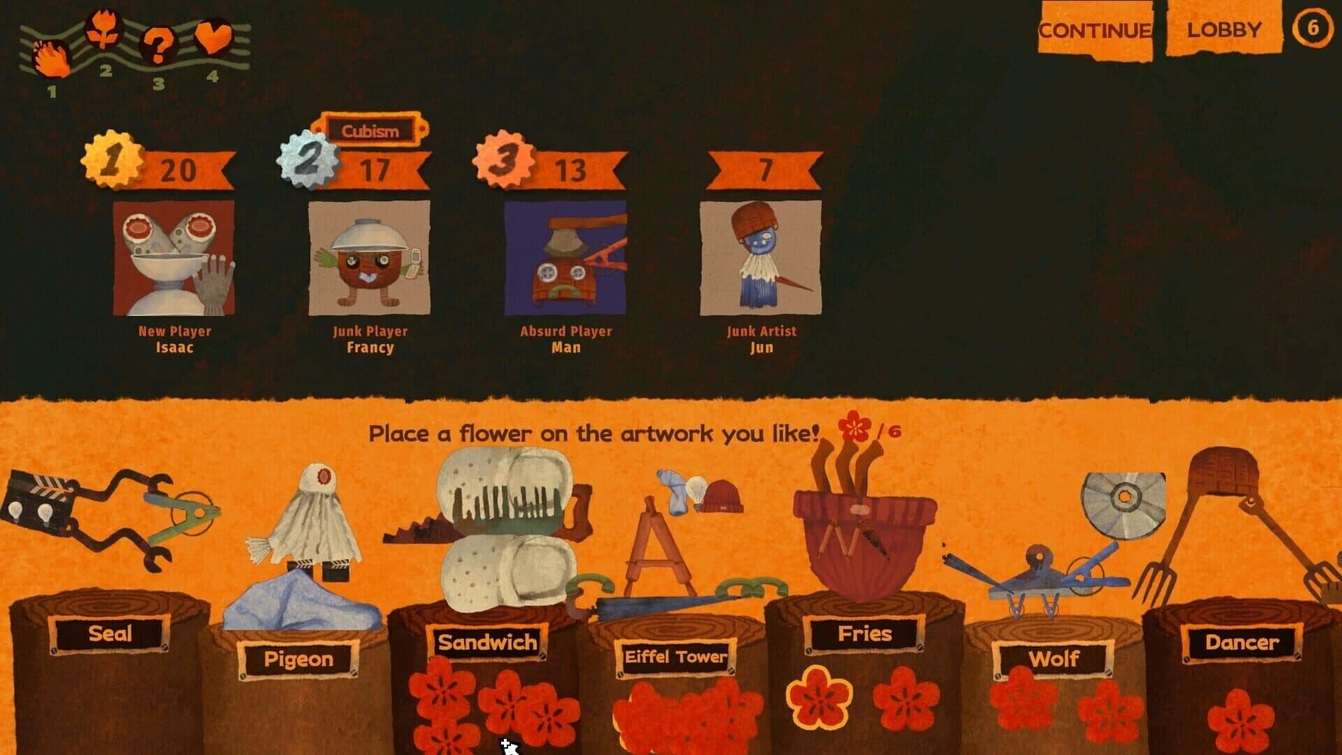 Screenshot for We, Junk Artists
