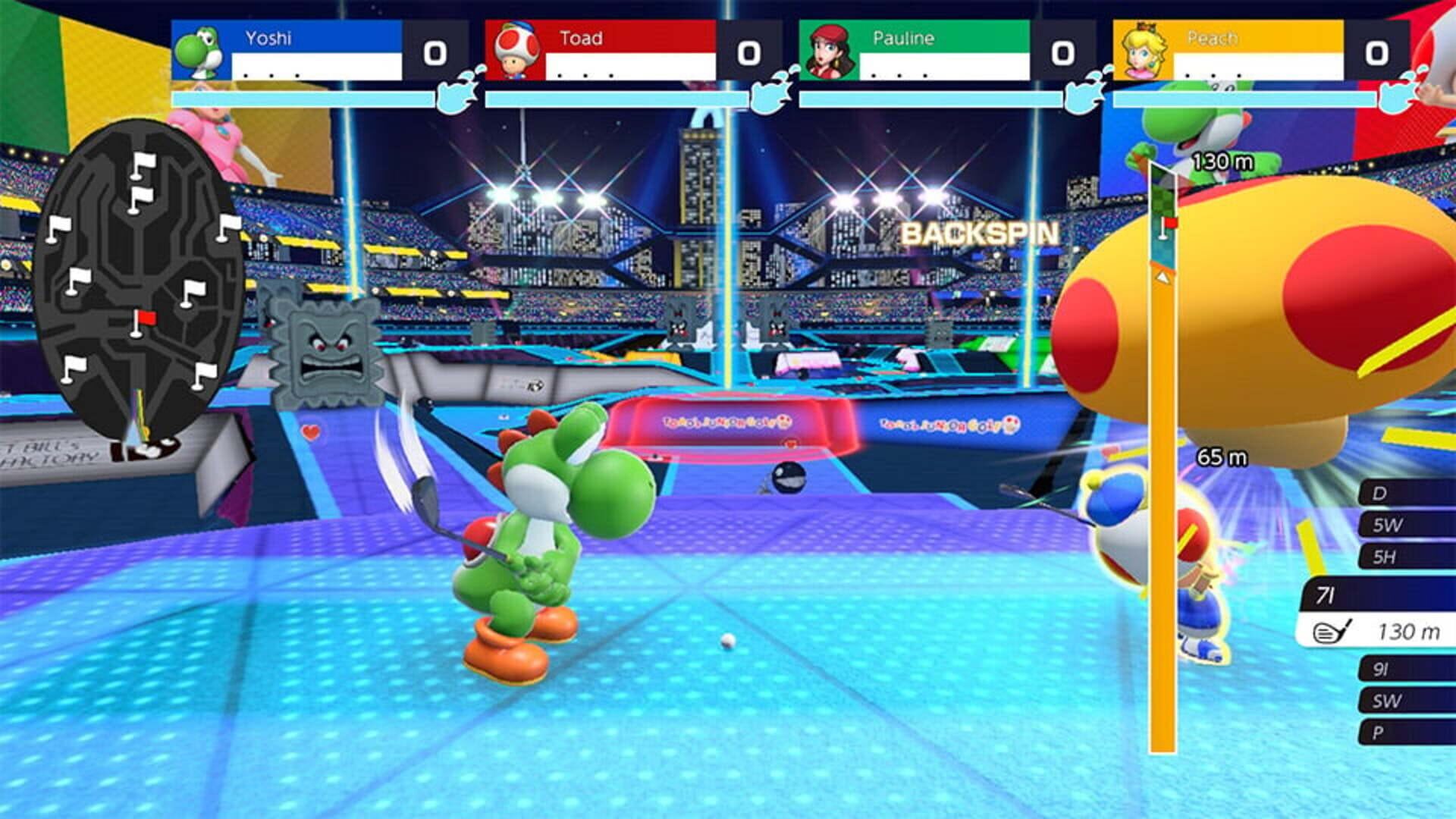 Screenshot for Mario Golf: Super Rush
