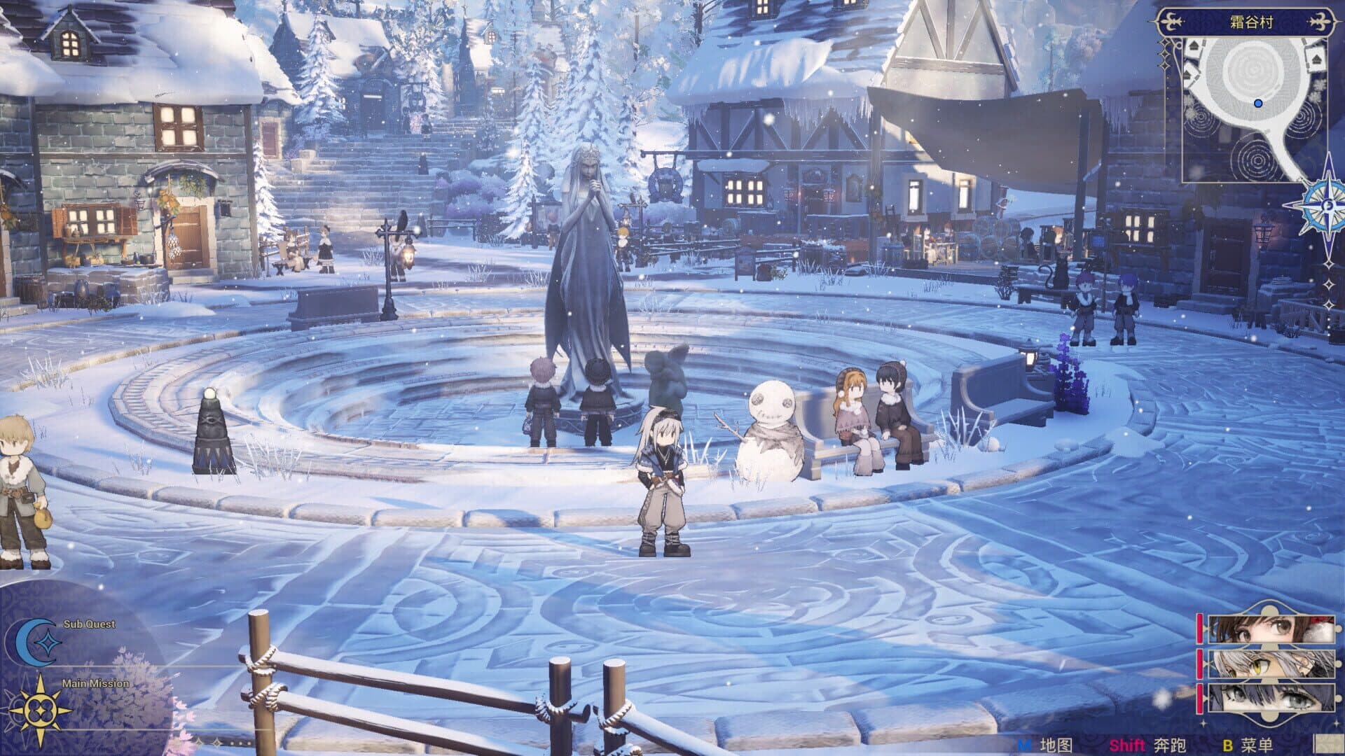 Screenshot for The Grey Elegy: Under the Cursed Wings