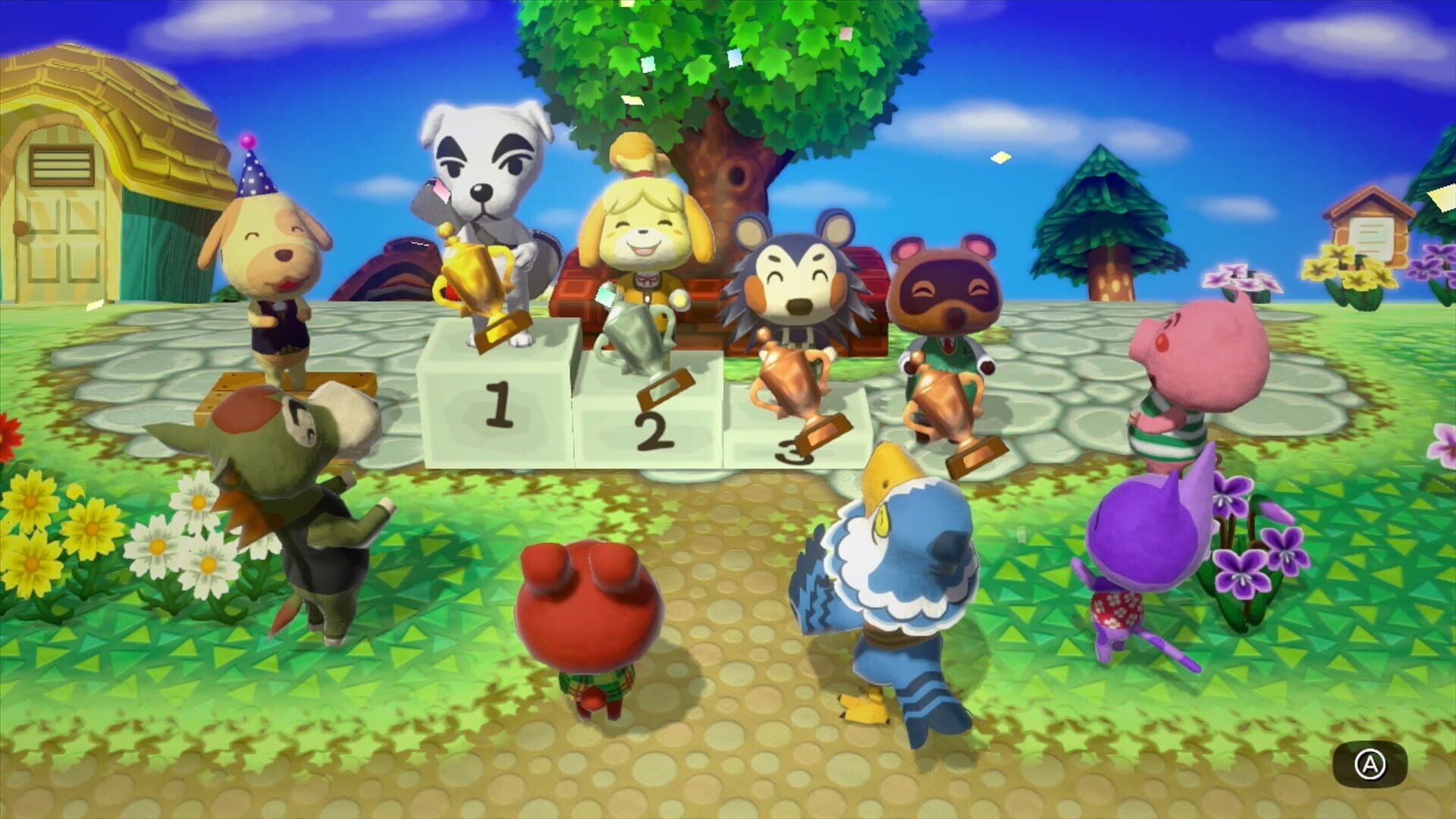 Screenshot for Animal Crossing: Amiibo Festival