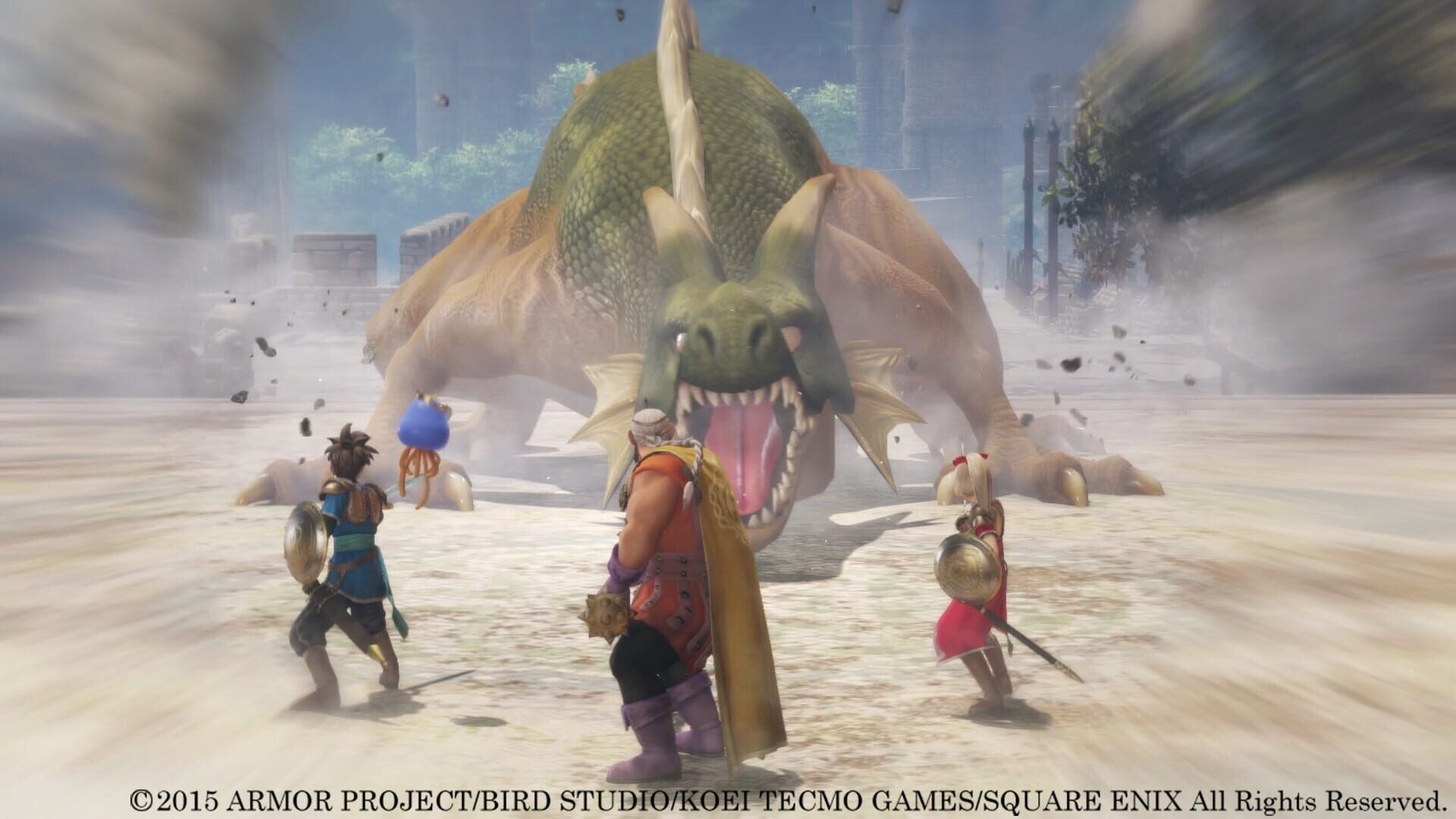 Screenshot for Dragon Quest Heroes: The World Tree's Woe and the Blight Below