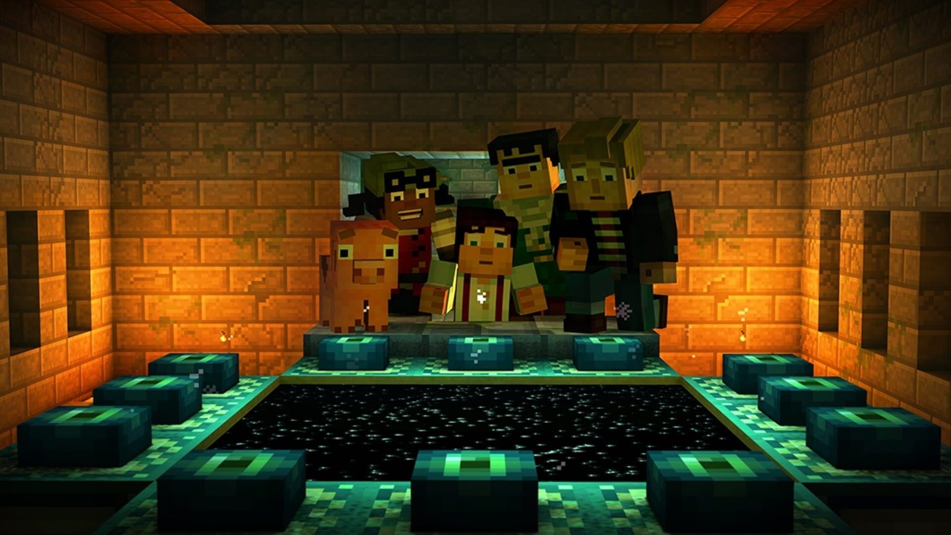 Screenshot for Minecraft: Story Mode - Episode 3: The Last Place You Look