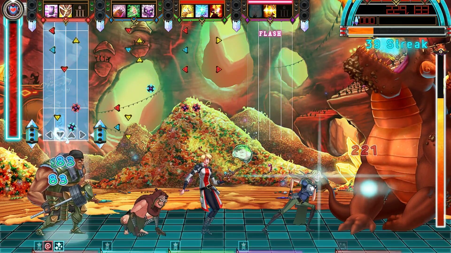 Screenshot for The Metronomicon: Slay the Dance Floor