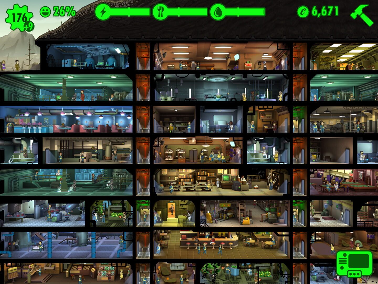 Screenshot for Fallout Shelter