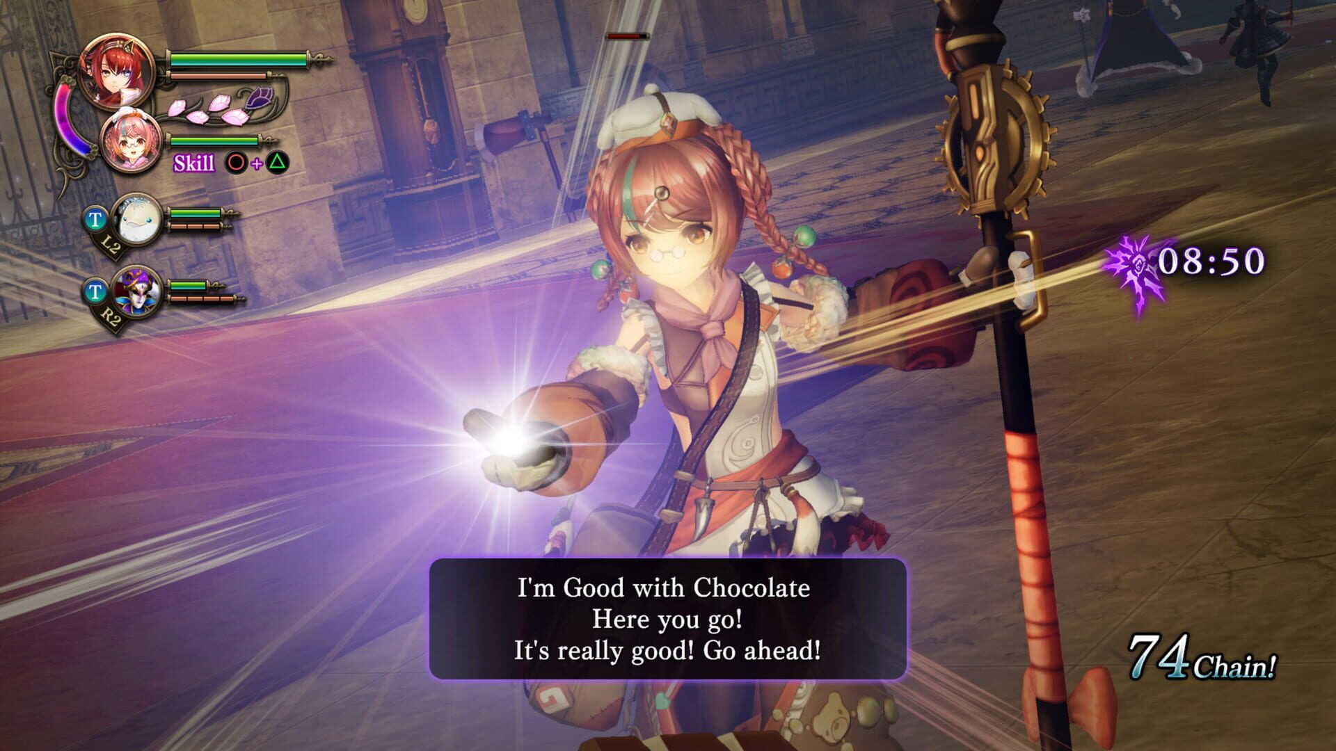 Screenshot for Nights of Azure 2: Bride of the New Moon