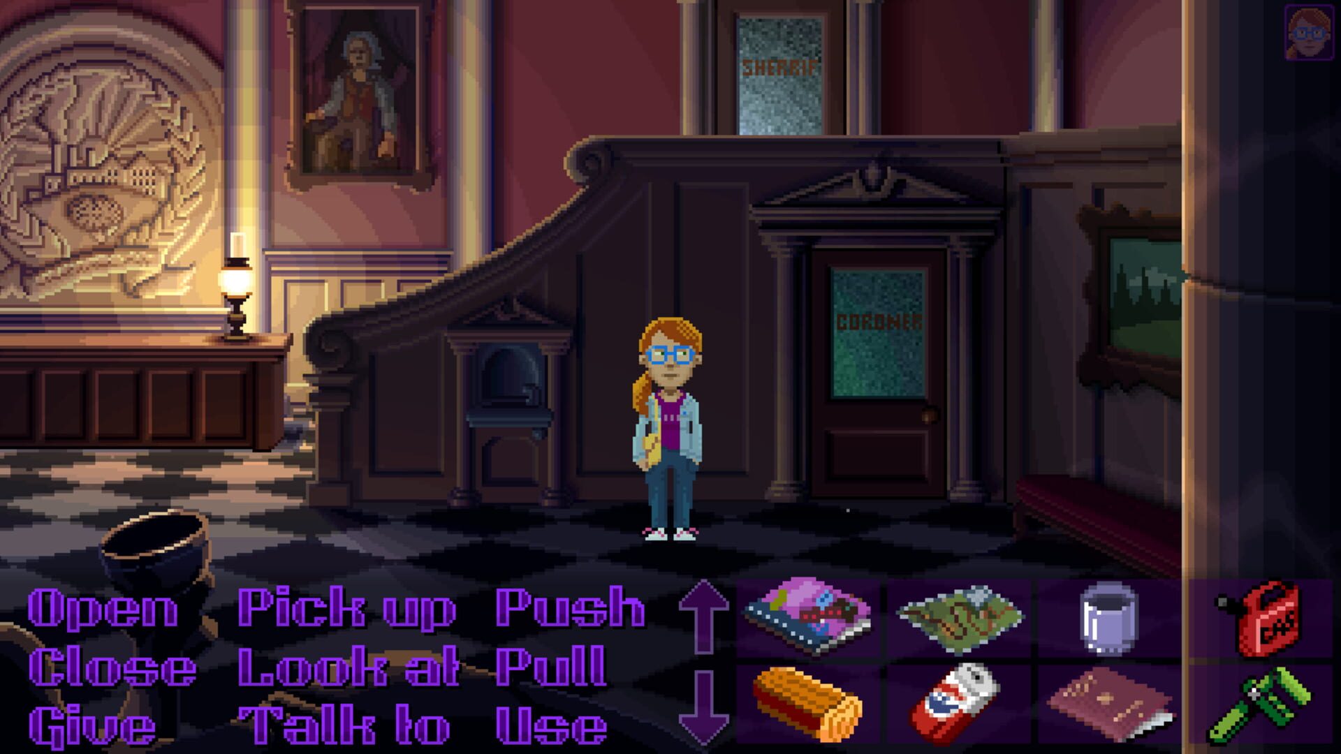 Screenshot for Thimbleweed Park