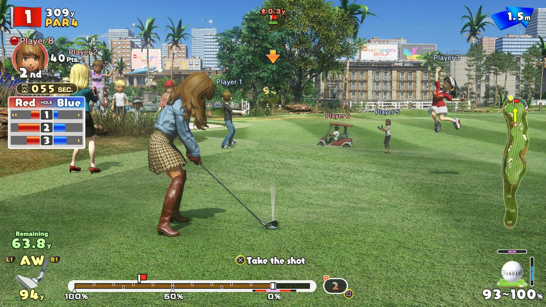 Screenshot for Everybody's Golf