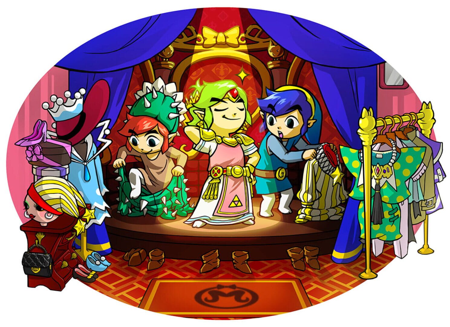 Artwork for The Legend of Zelda: Tri Force Heroes