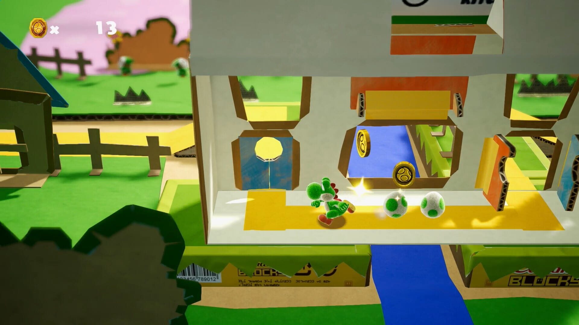 Screenshot for Yoshi's Crafted World