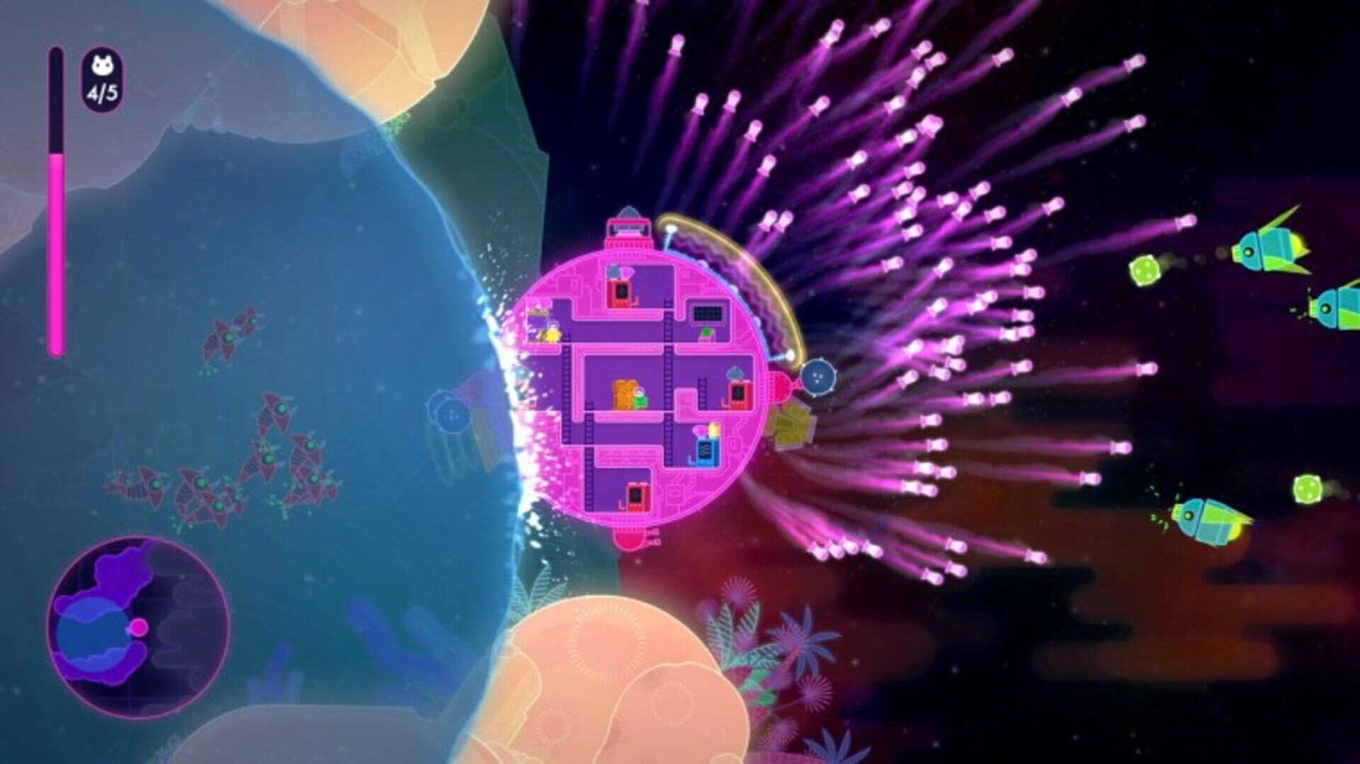 Screenshot for Lovers in a Dangerous Spacetime