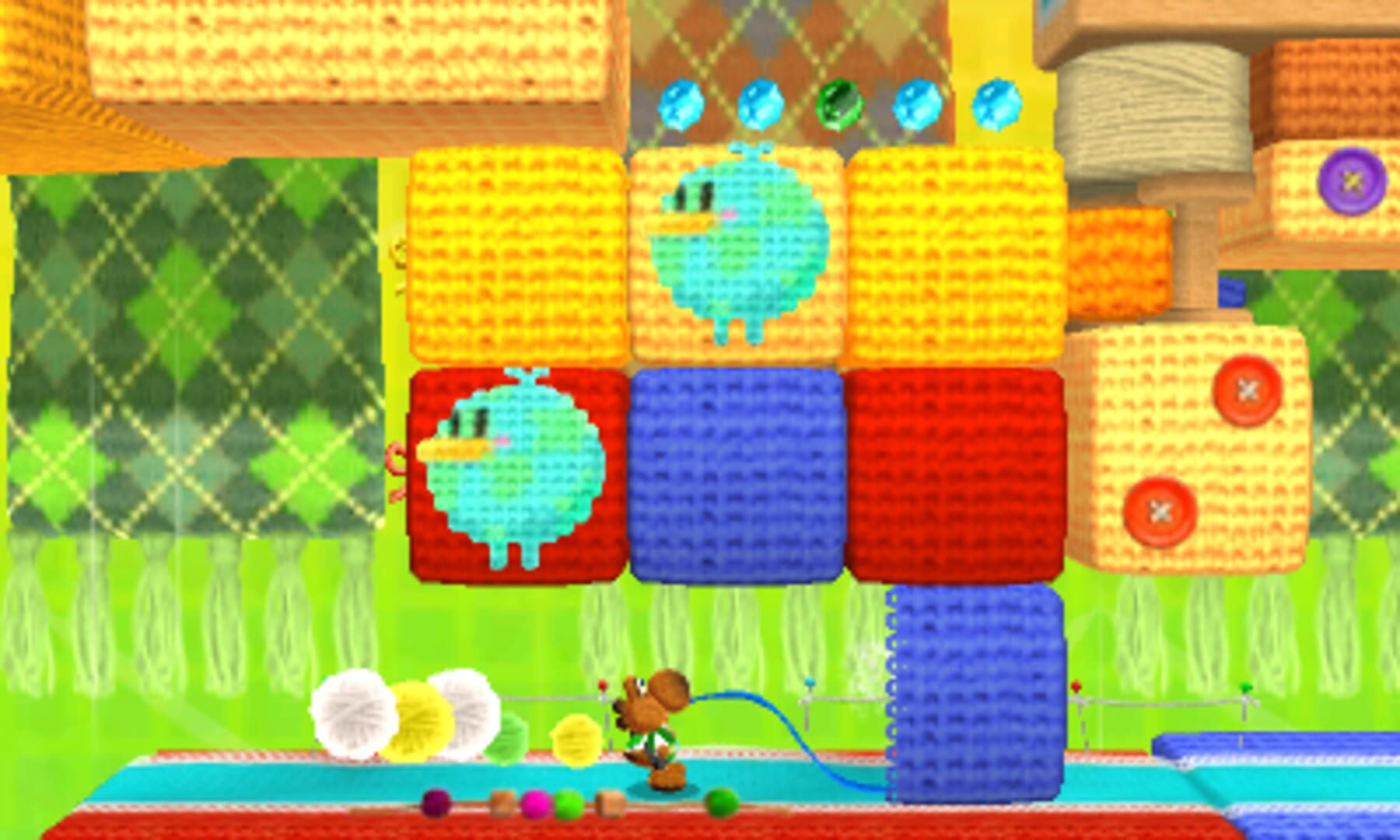 Screenshot for Poochy & Yoshi's Woolly World