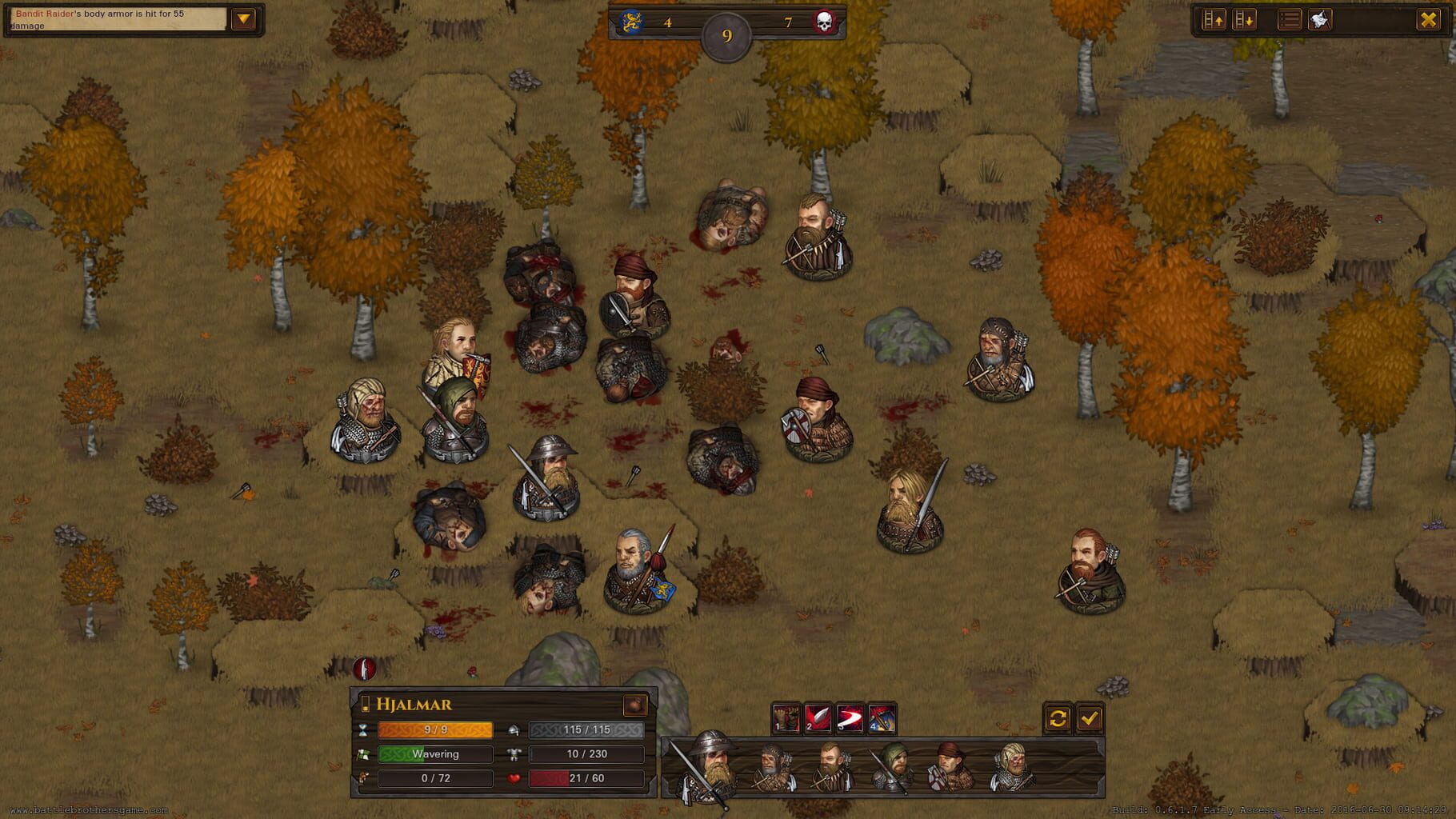 Screenshot for Battle Brothers