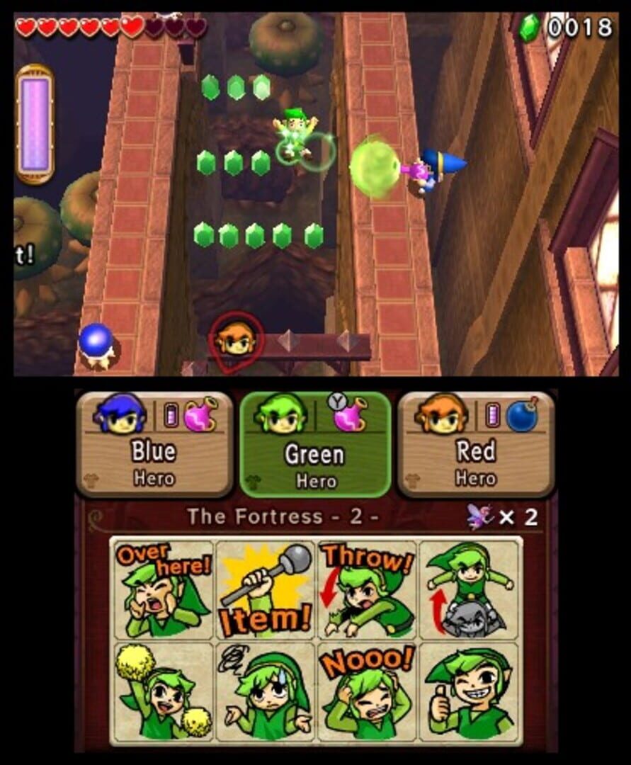 Screenshot for The Legend of Zelda: Tri Force Heroes