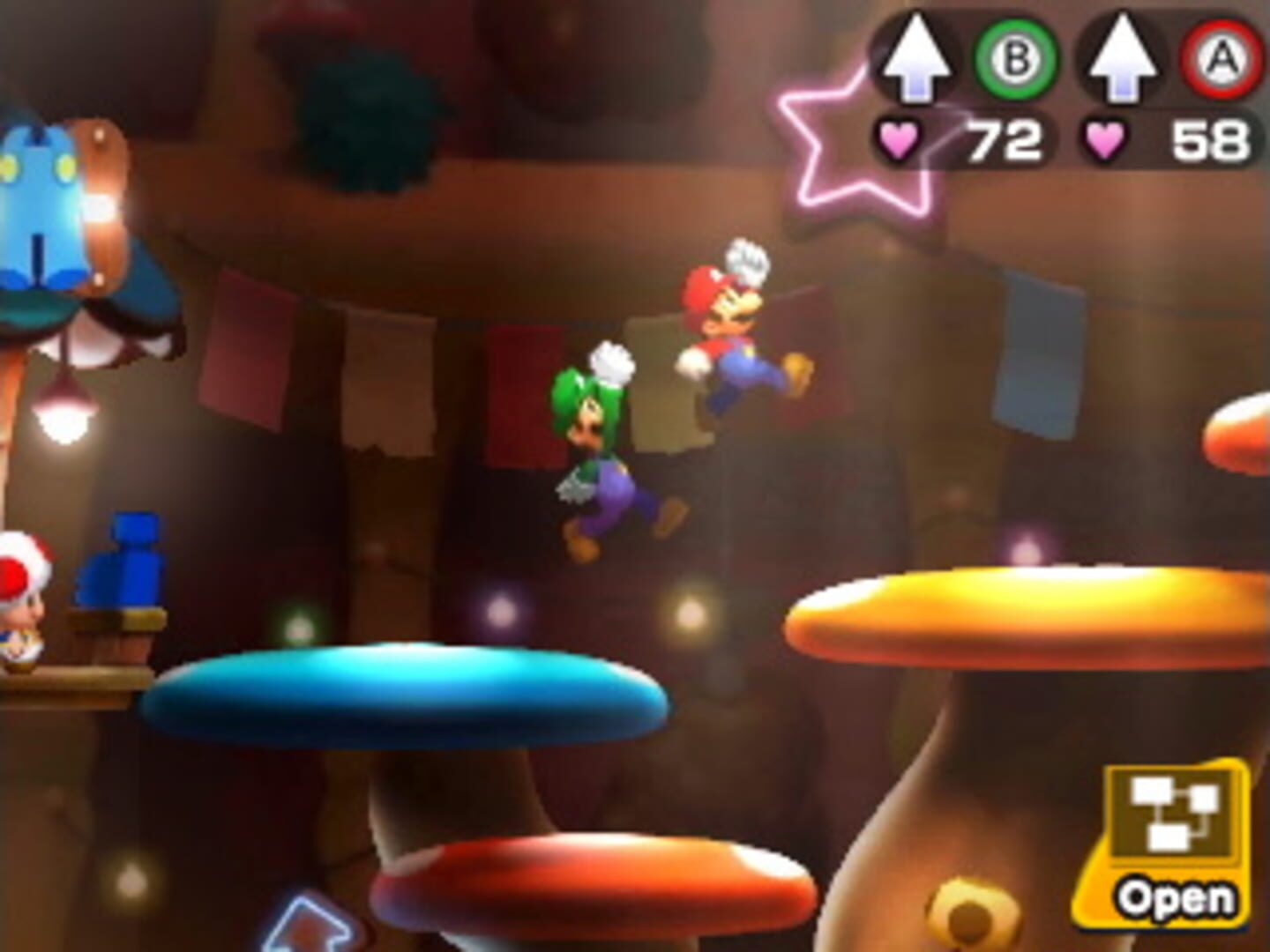 Screenshot for Mario & Luigi: Bowser's Inside Story + Bowser Jr.'s Journey