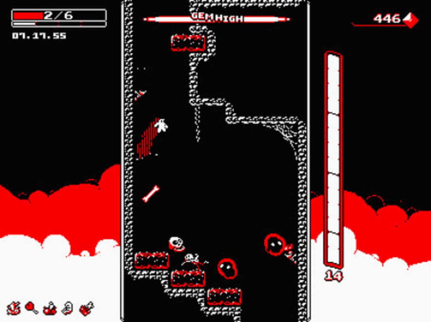 Screenshot for Downwell