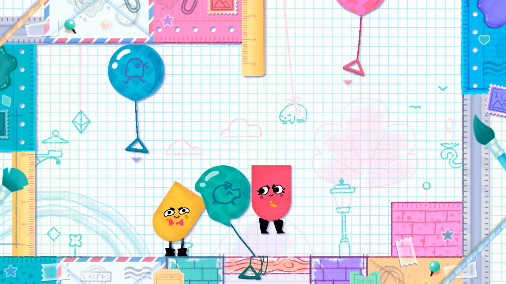 Screenshot for Snipperclips: Cut It Out, Together!