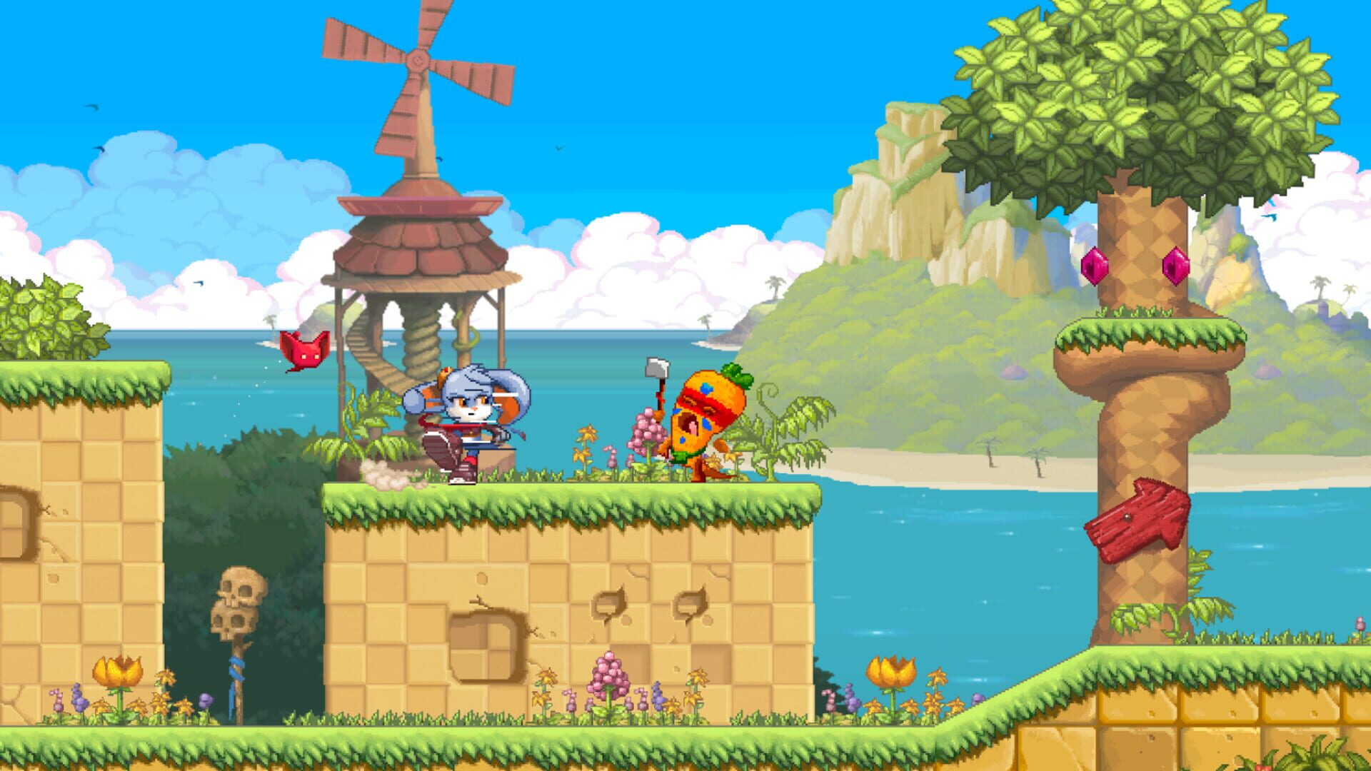 Screenshot for Kaze and the Wild Masks